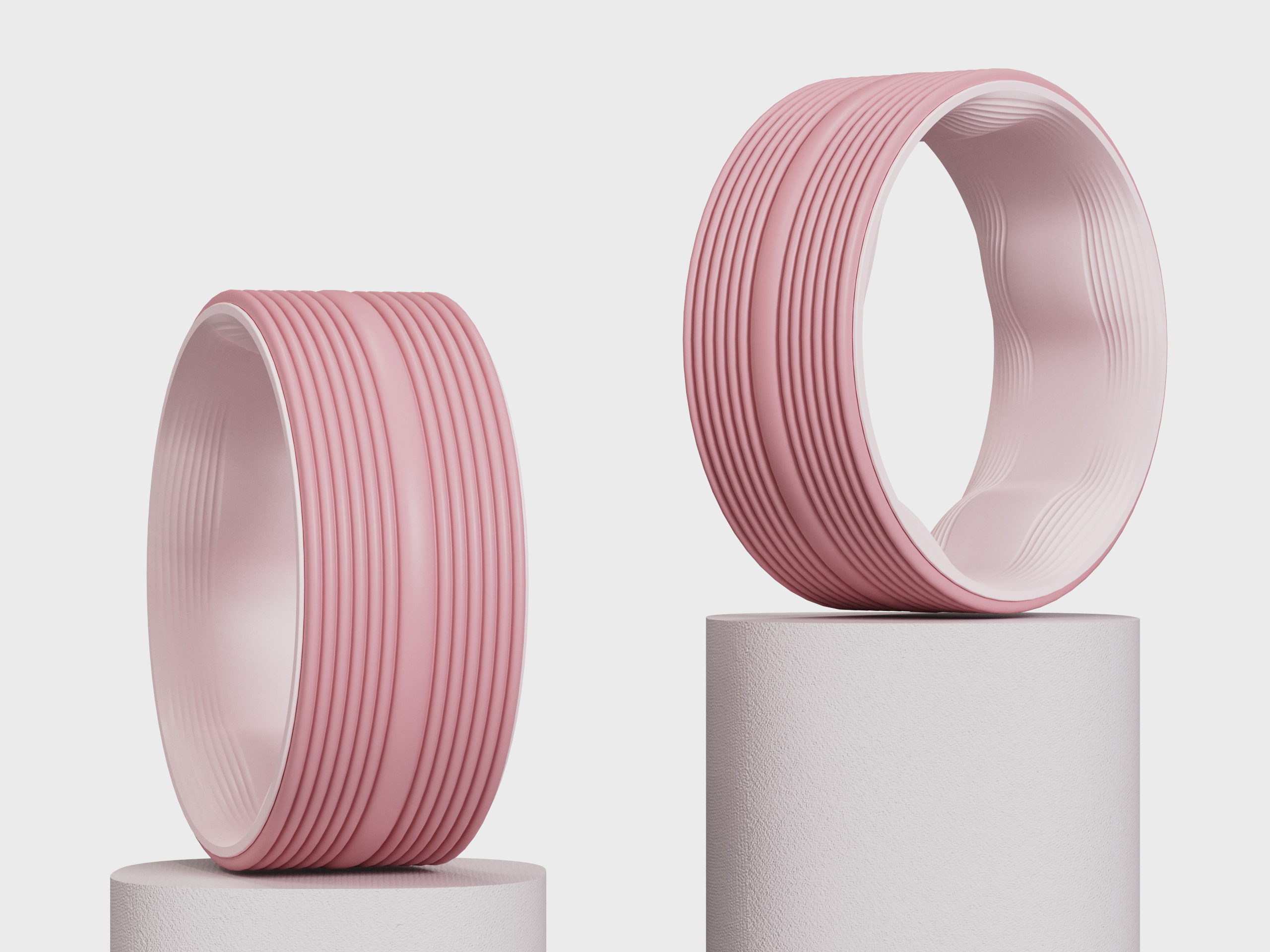 Yoga wheel design，