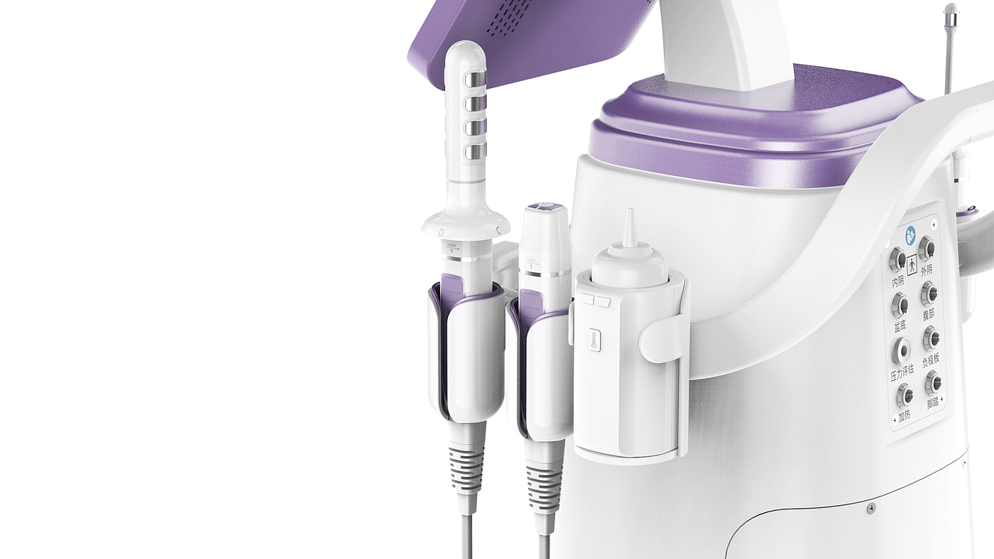 Medical cart，high frequency electrocautery，Female health，radiofrequency medical beauty，Elegant and noble style，