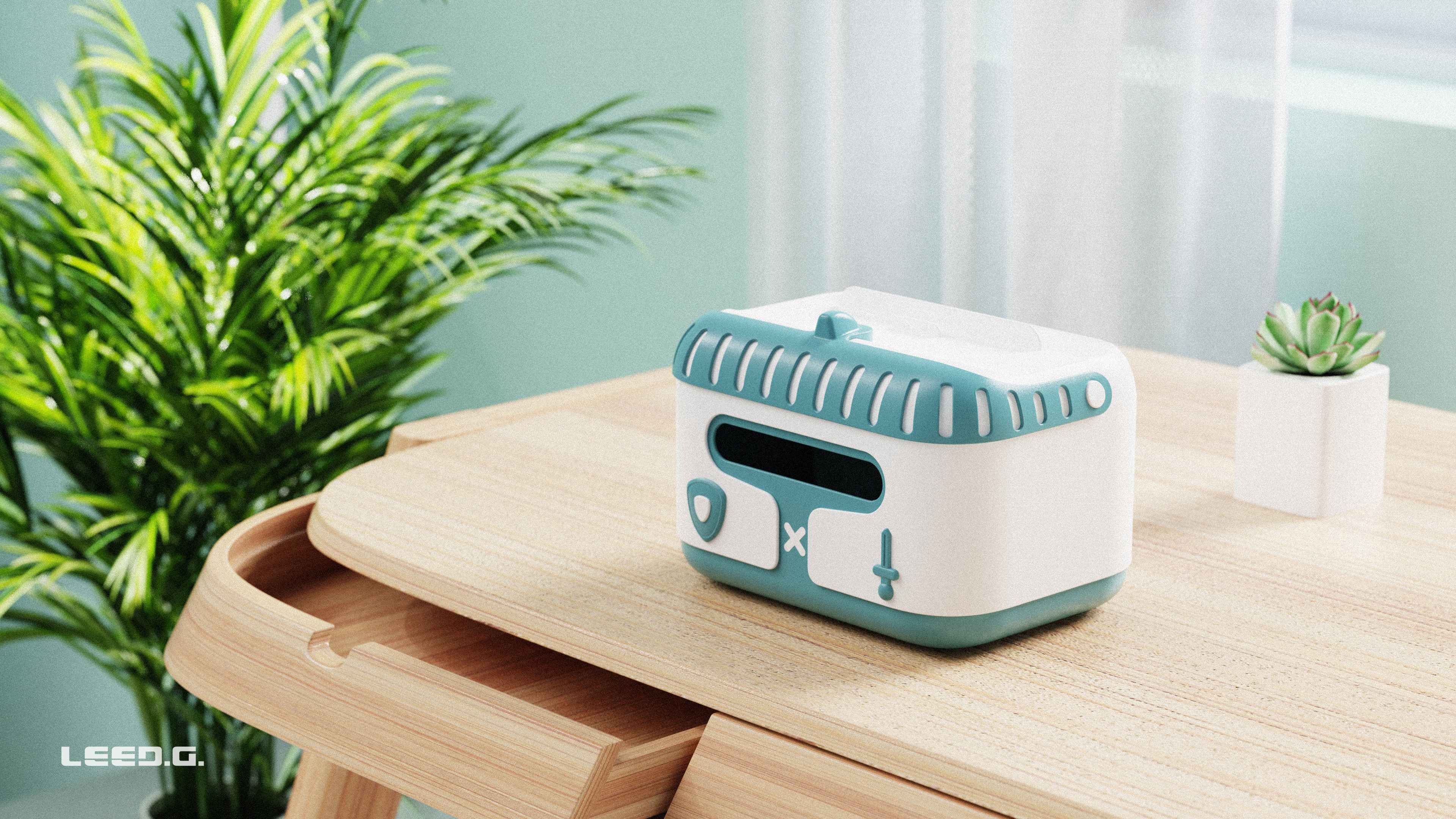 Home Furnishing，Daily Necessities，Tissue box，Abstract Cartoon，Mellow，