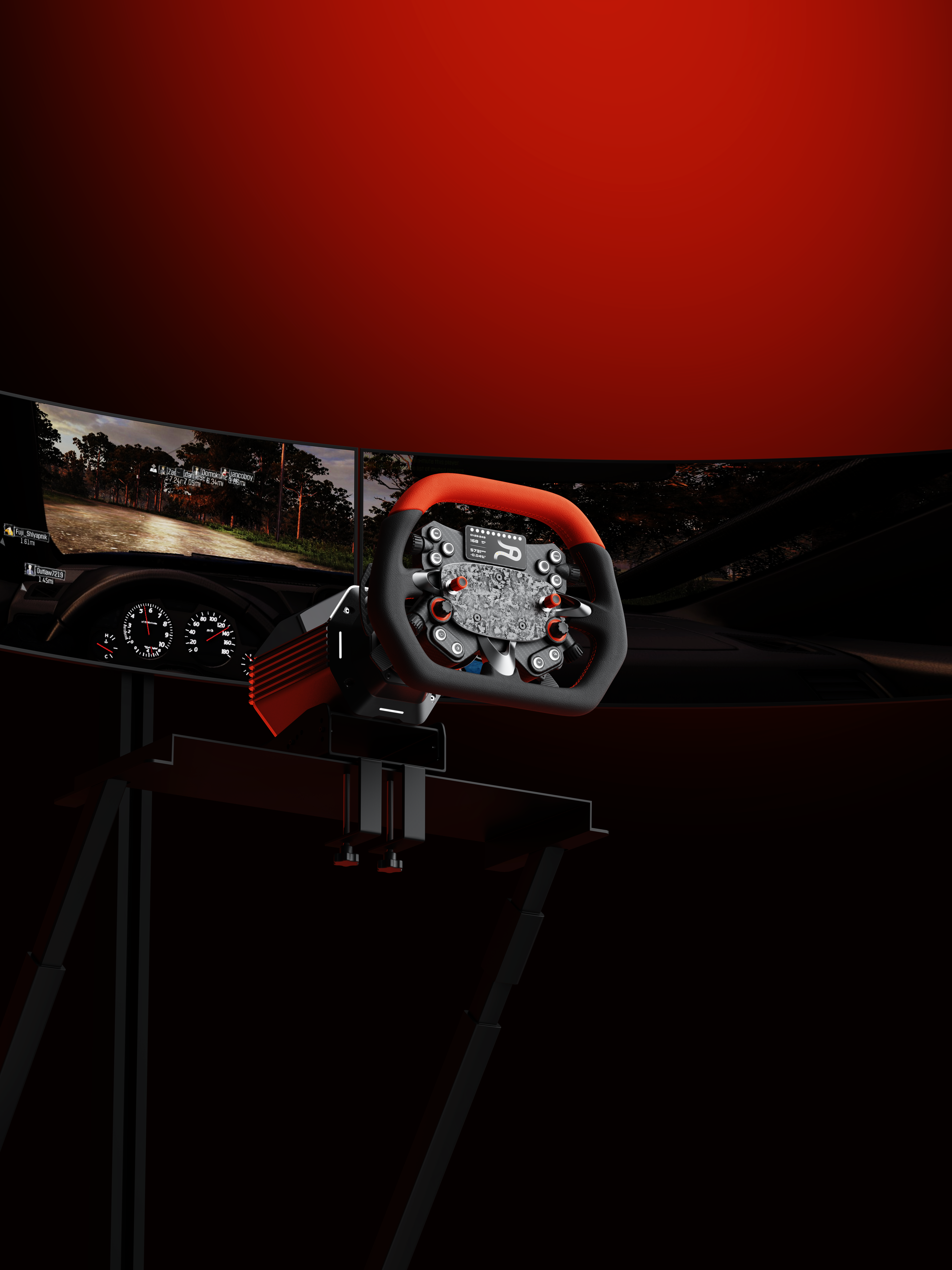 Thought design，Steering wheel，Game peripherals，