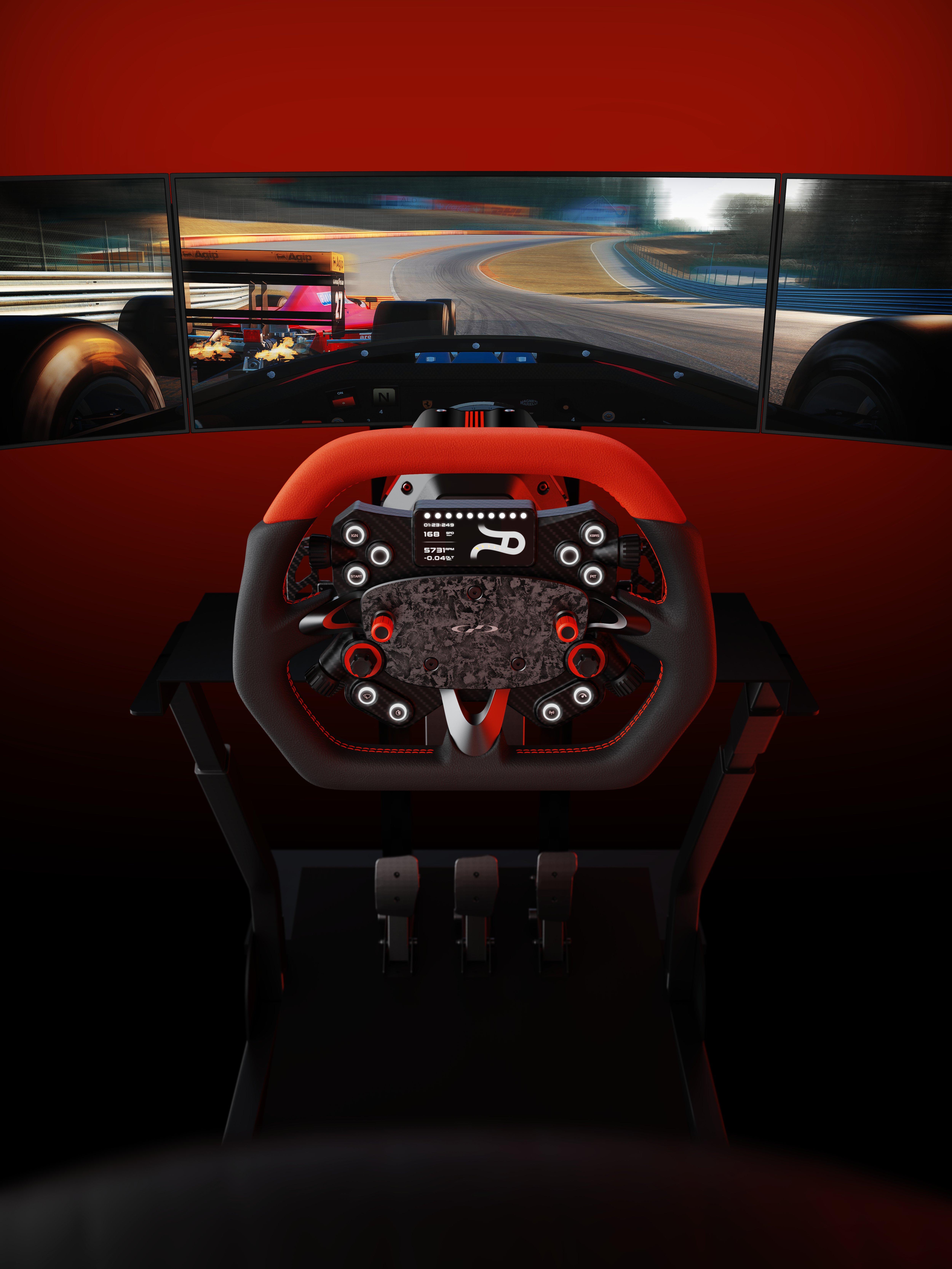 Thought design，Steering wheel，Game peripherals，