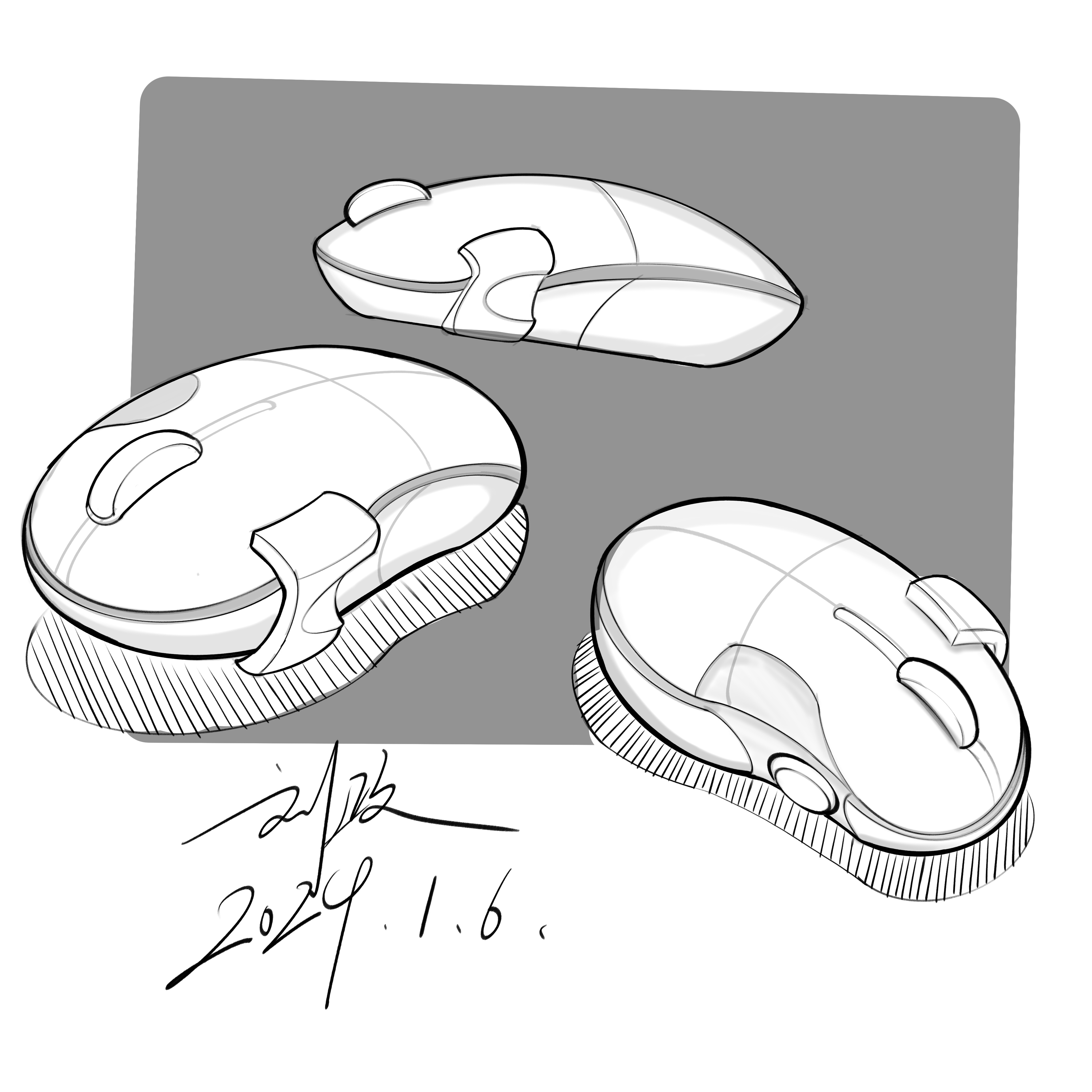 industrial design，product design，Hand drawn industrial design，Hand drawn product design，Product sketch，