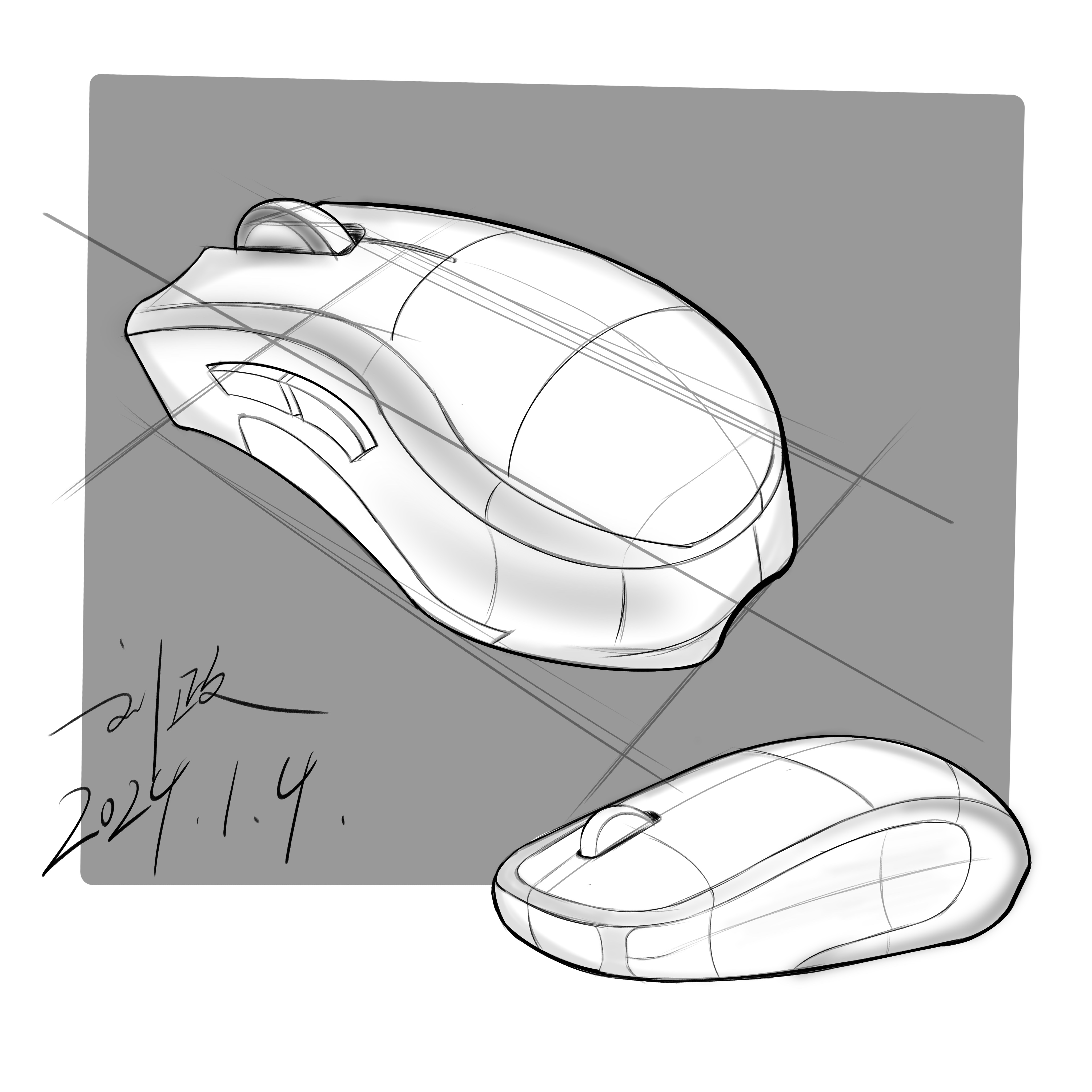 industrial design，product design，Hand drawn industrial design，Hand drawn product design，Product sketch，