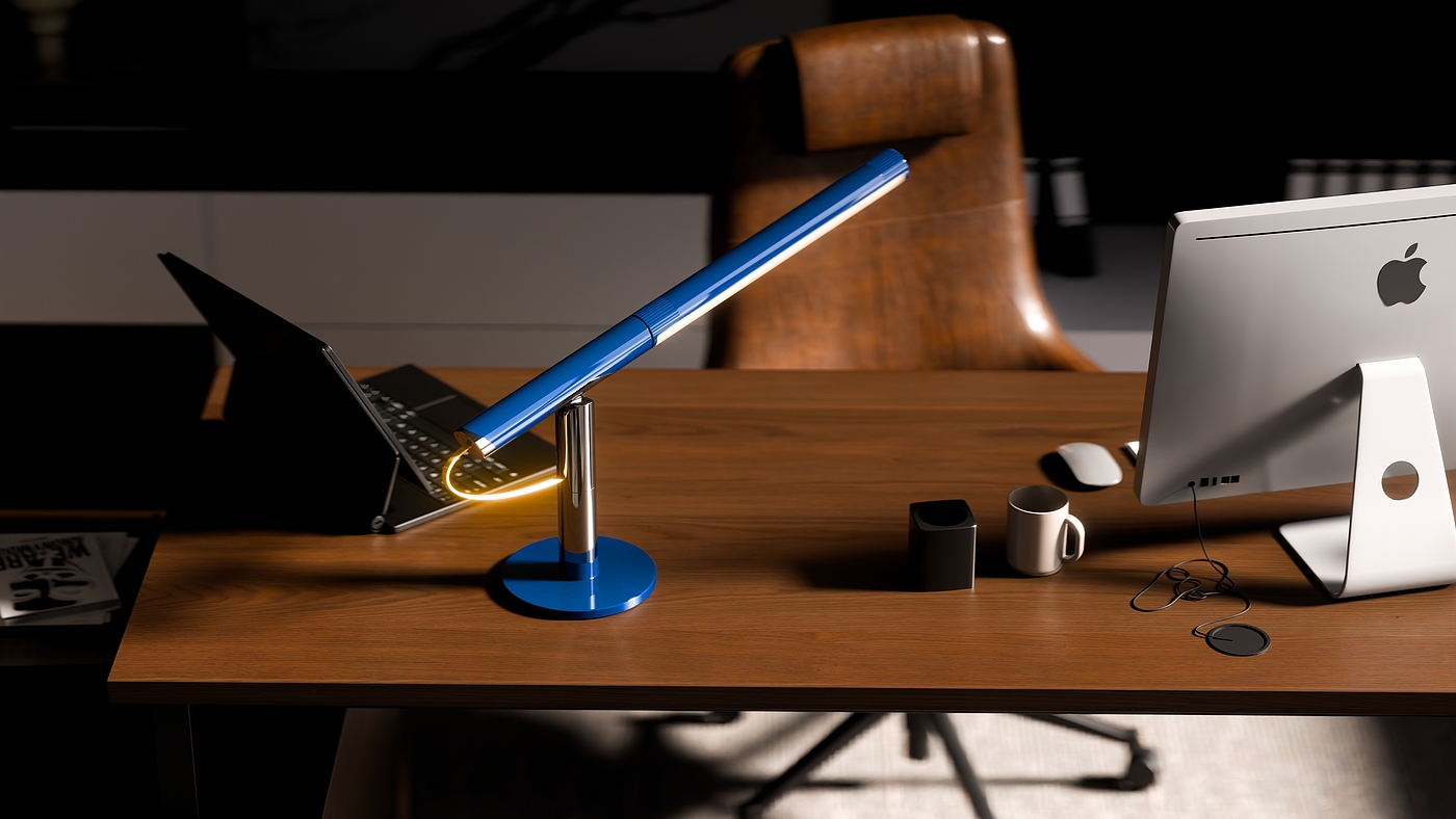 Table Lamp, Lamp Design, Industrial Design, Rendering，