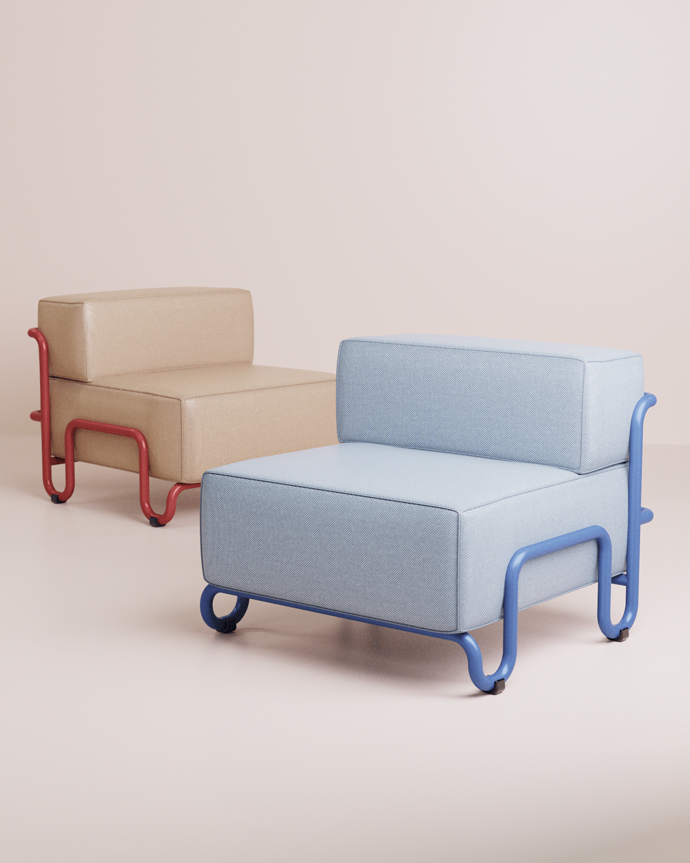 sofa，furniture，Armchair，Outdoor furniture，The Nodo Sofa，