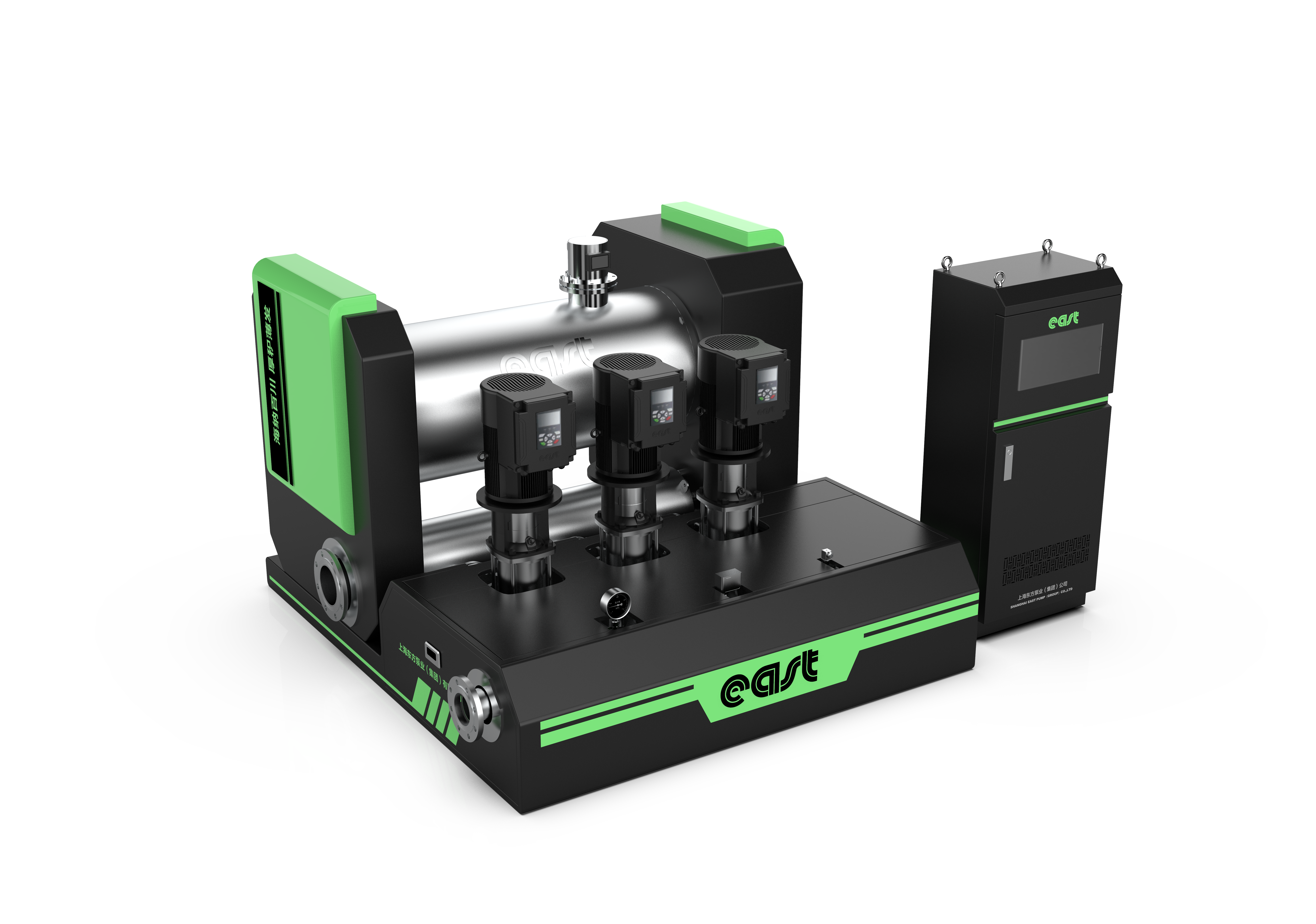 Secondary water supply，Non negative pressure equipment，Pump room，pipeline direct drinking water，Sheet metal design，Outdoor cabinet，Serial design，