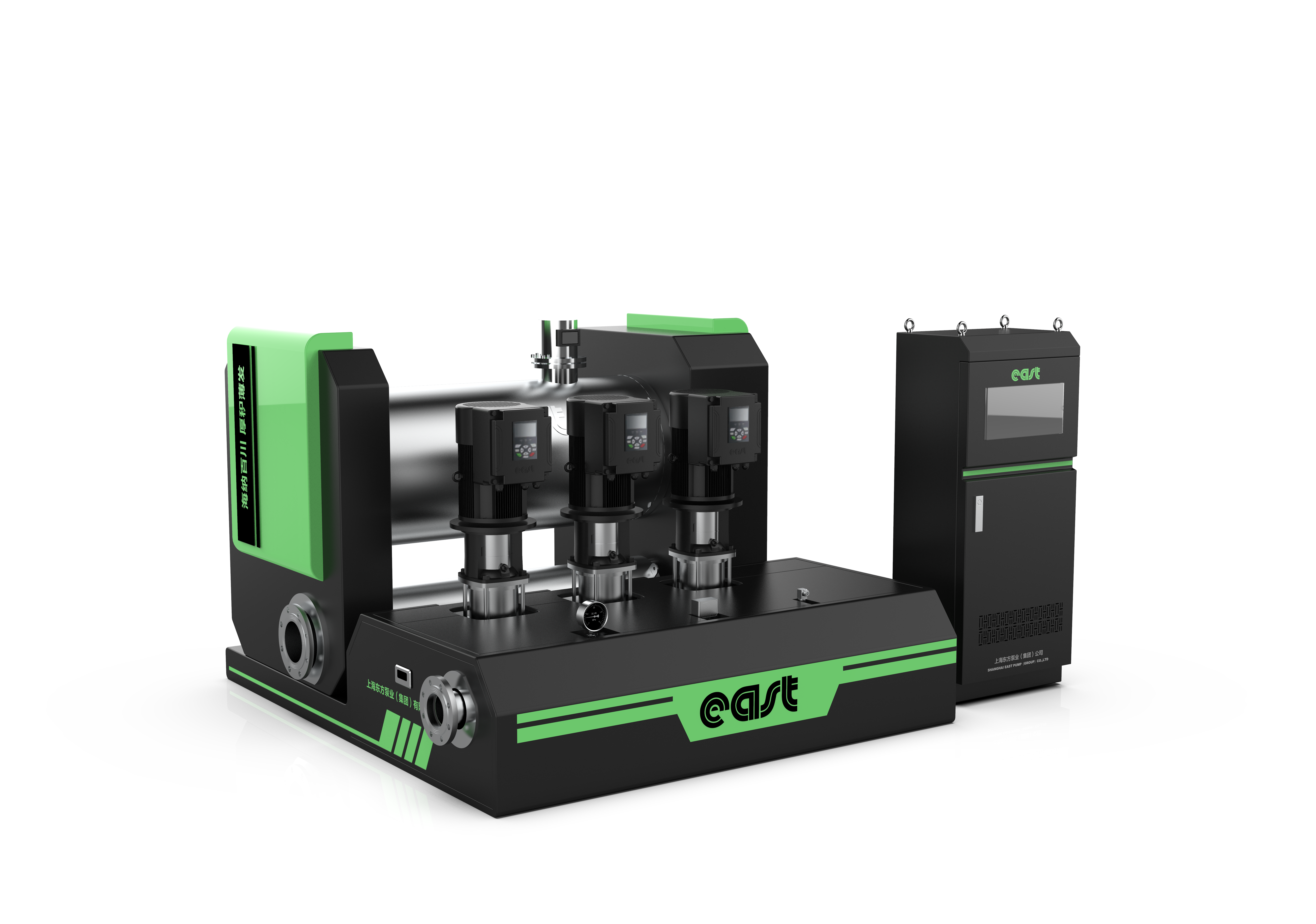 Secondary water supply，Non negative pressure equipment，Pump room，pipeline direct drinking water，Sheet metal design，Outdoor cabinet，Serial design，