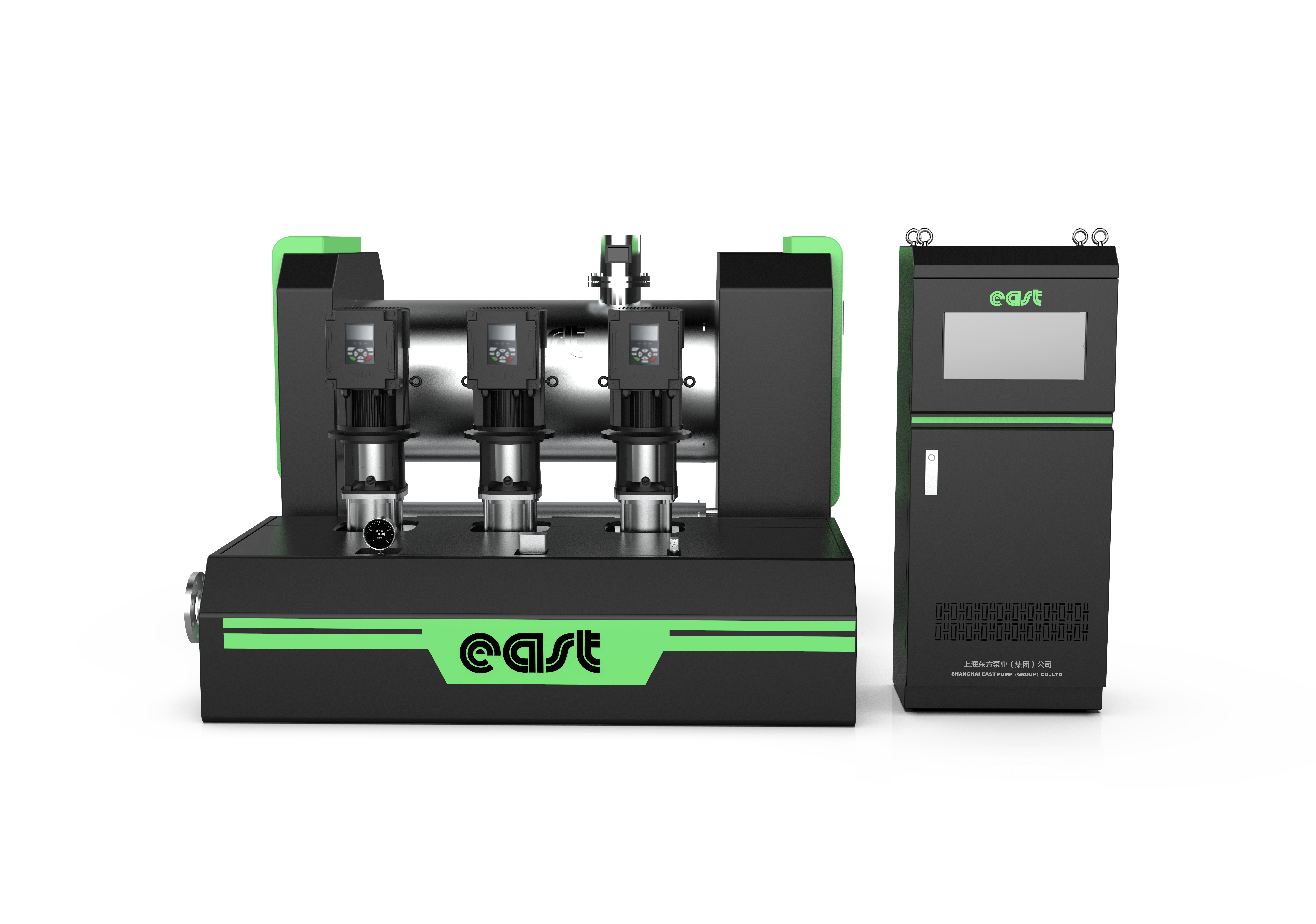 Secondary water supply，Non negative pressure equipment，Pump room，pipeline direct drinking water，Sheet metal design，Outdoor cabinet，Serial design，