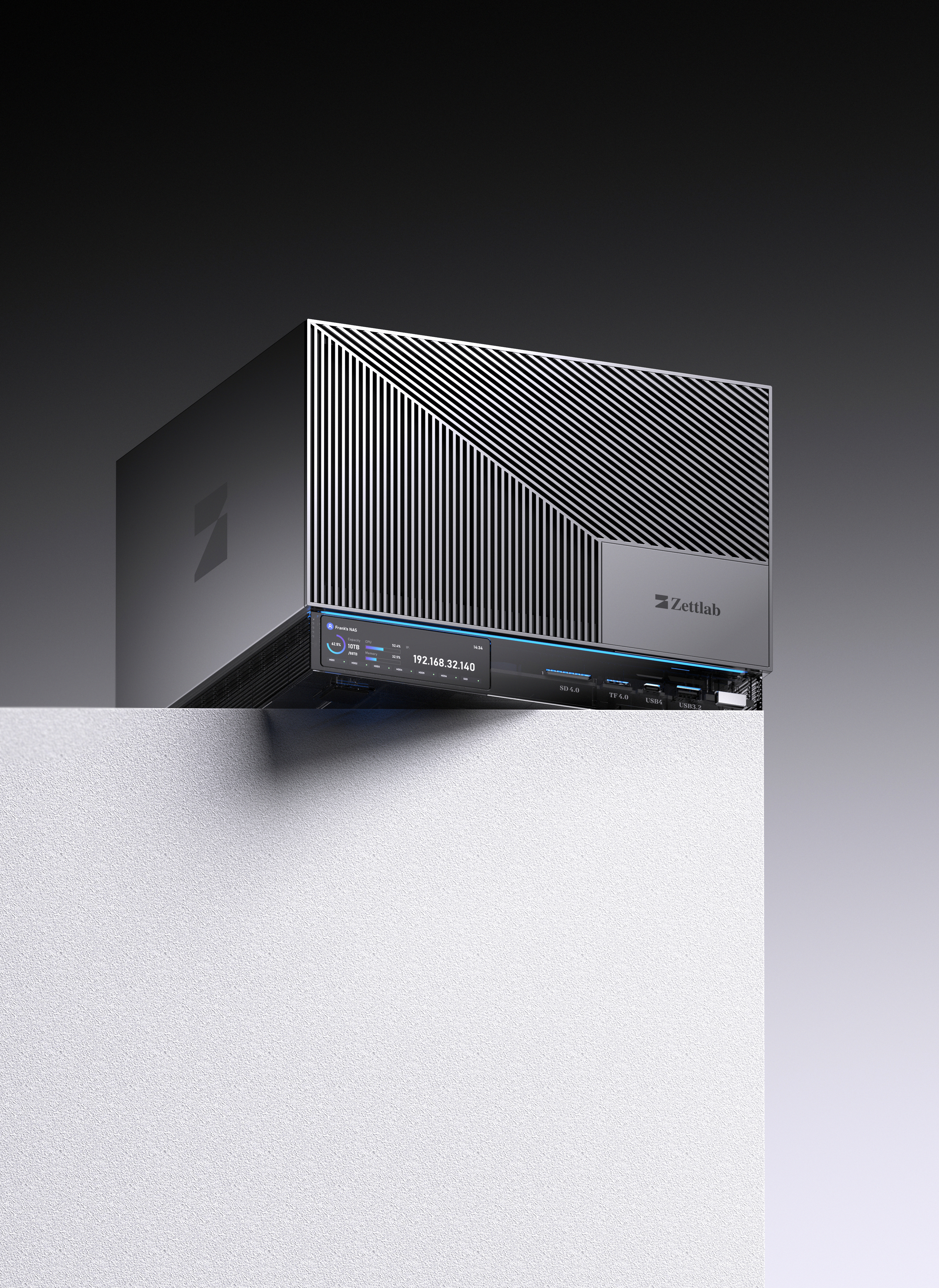 zero sense curve，product design，AI Private Cloud，Network Storage，