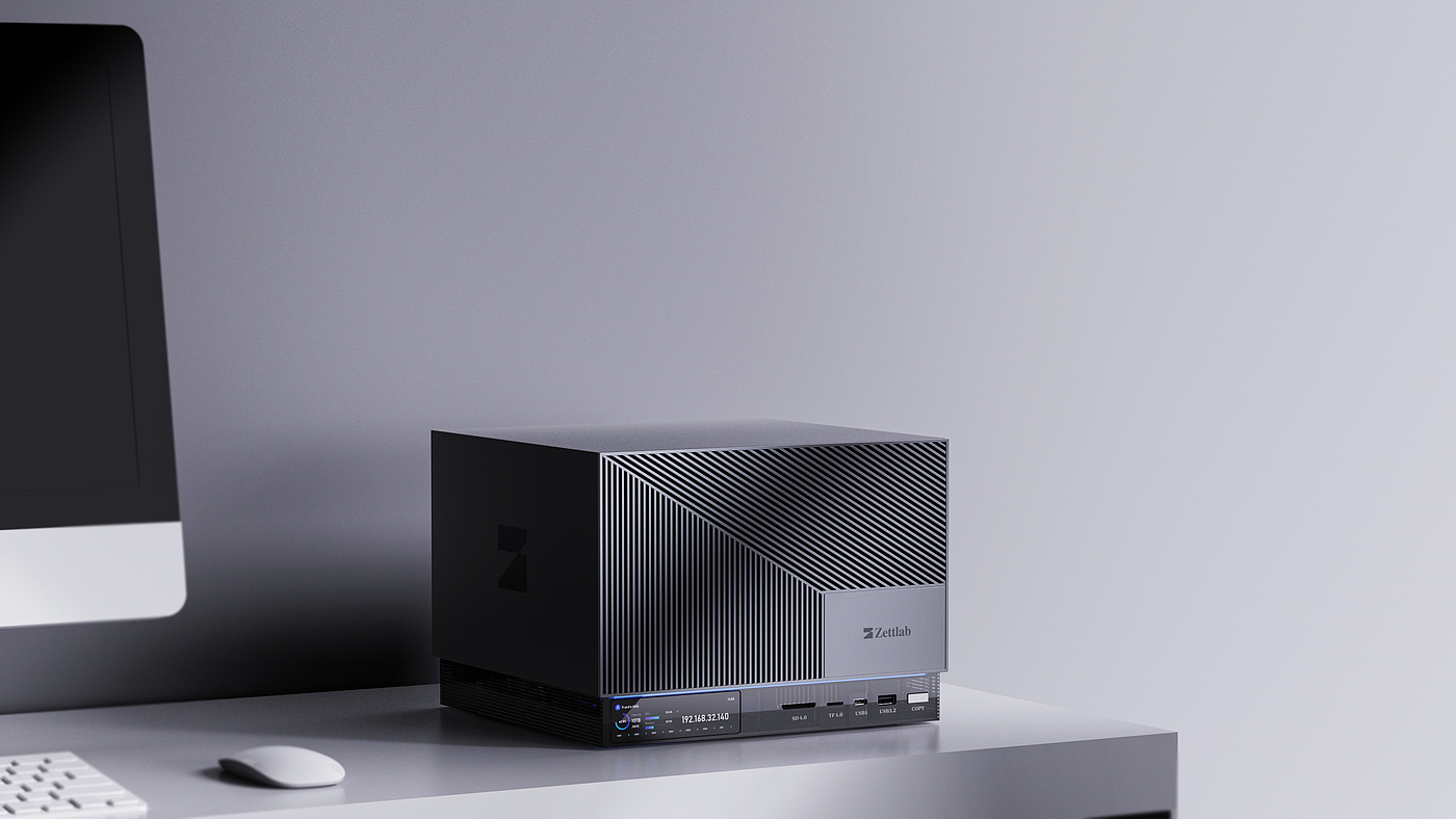 zero sense curve，product design，AI Private Cloud，Network Storage，