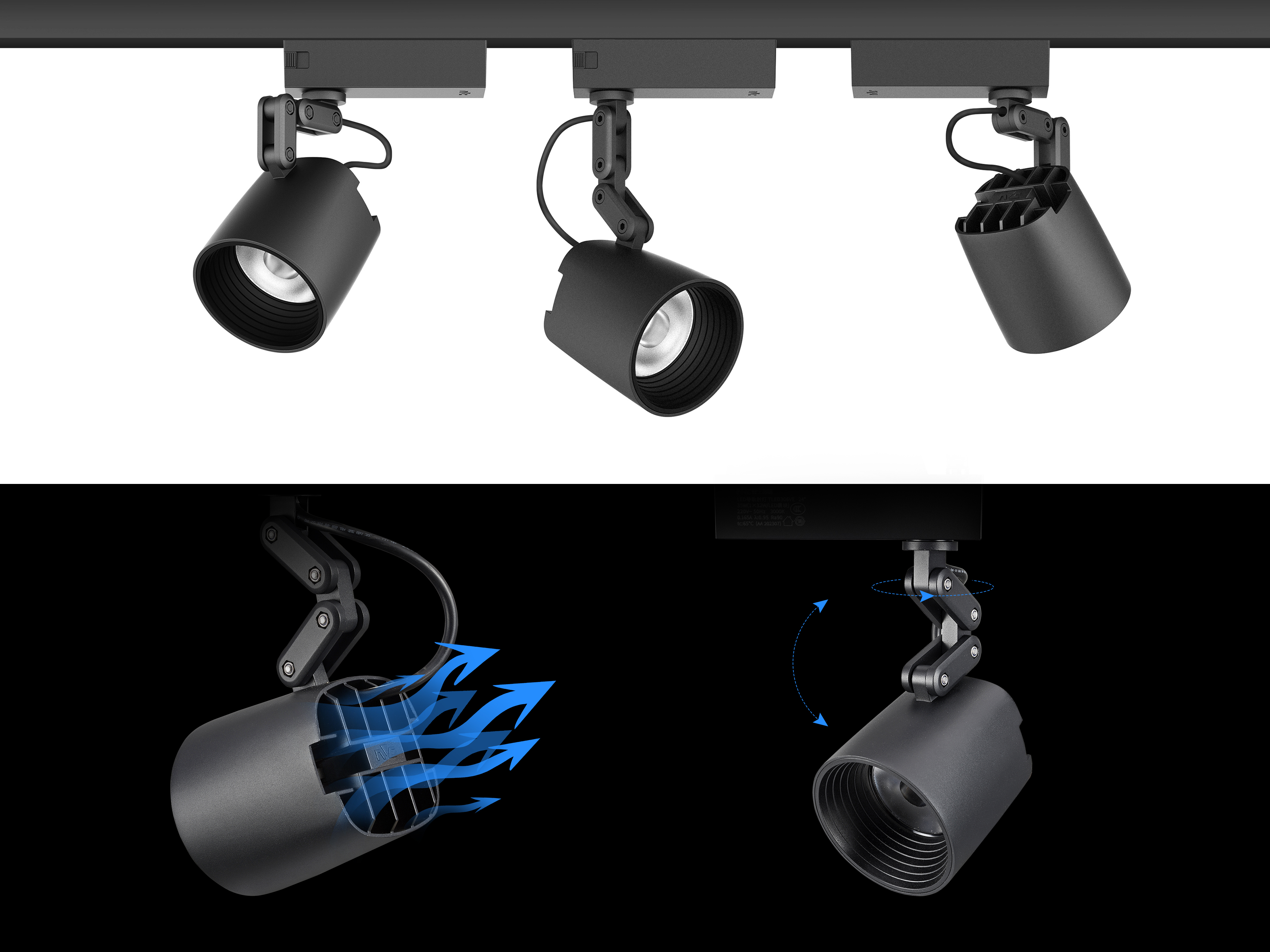 Lamps-Lighting-Track Spotlights ·，