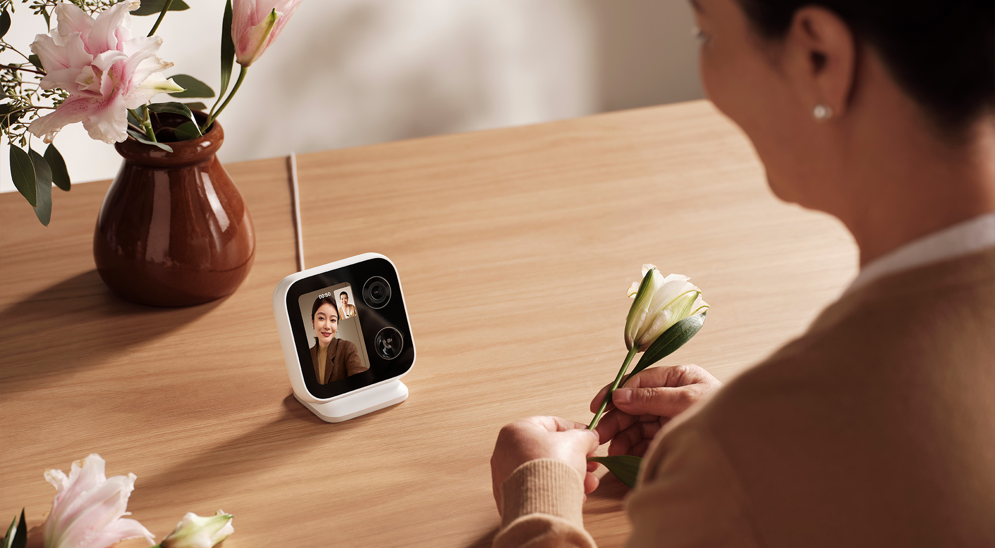 Video call，One-touch call，