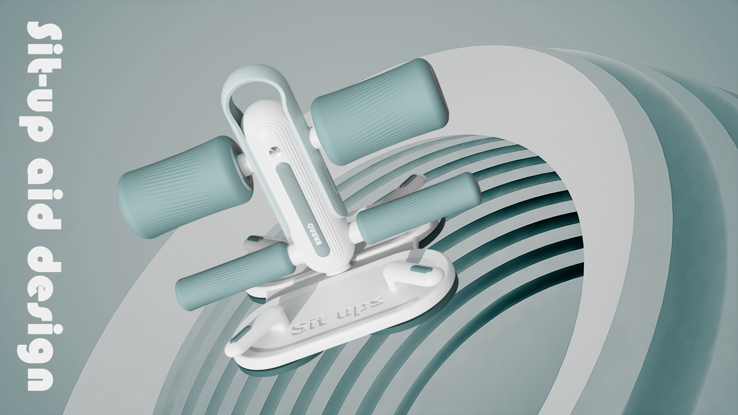 Fitness Equipment，abdominal curl，sucker，