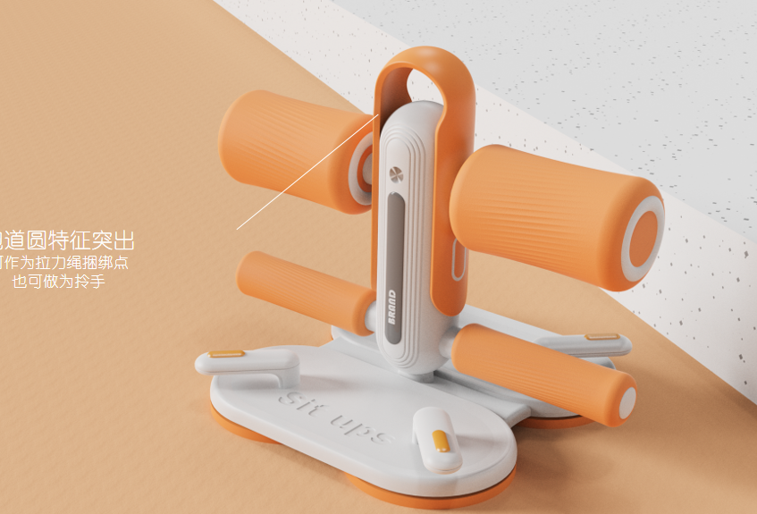 Fitness Equipment，abdominal curl，sucker，