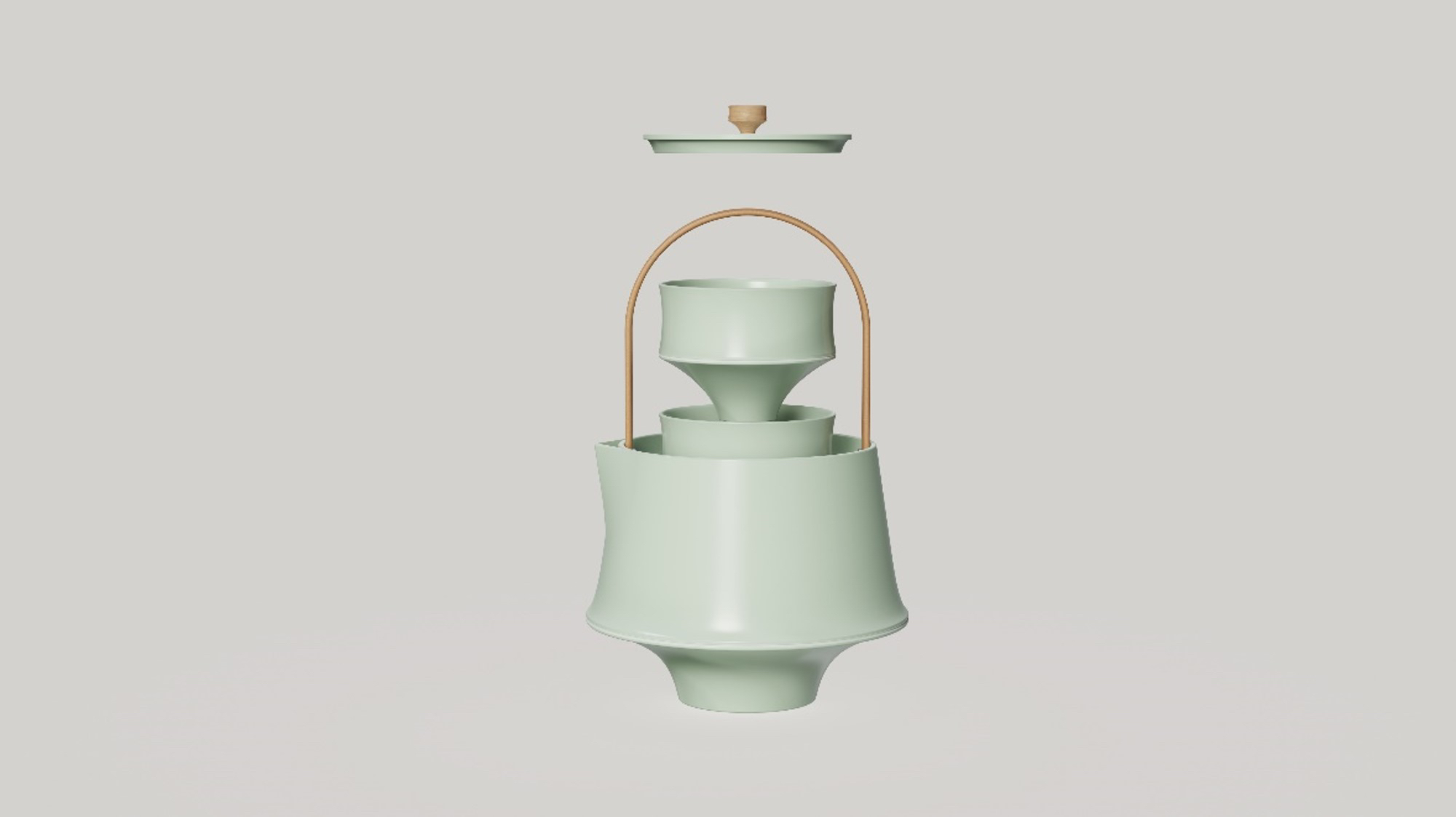 Table top tea set combination，