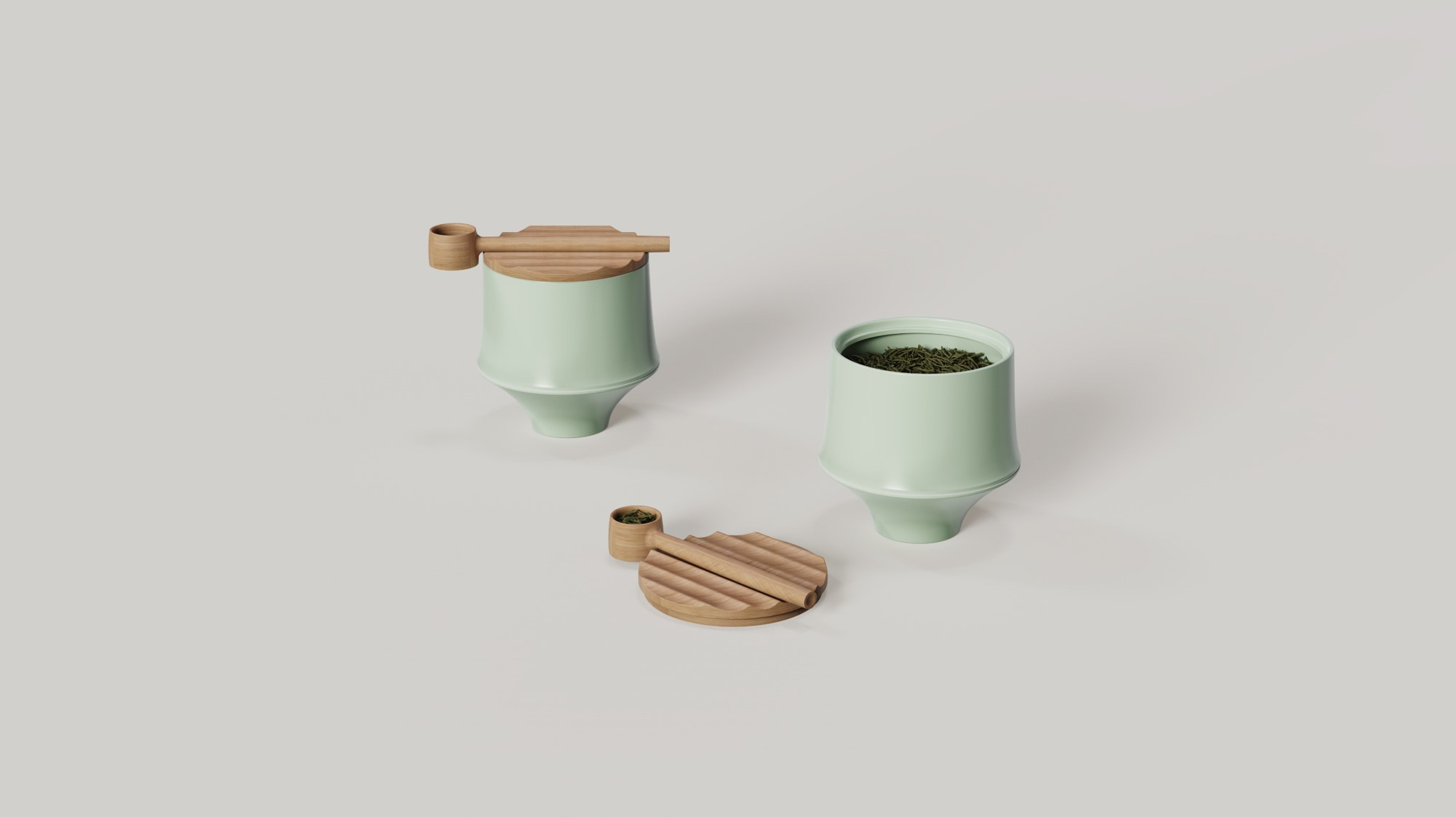 Table top tea set combination，