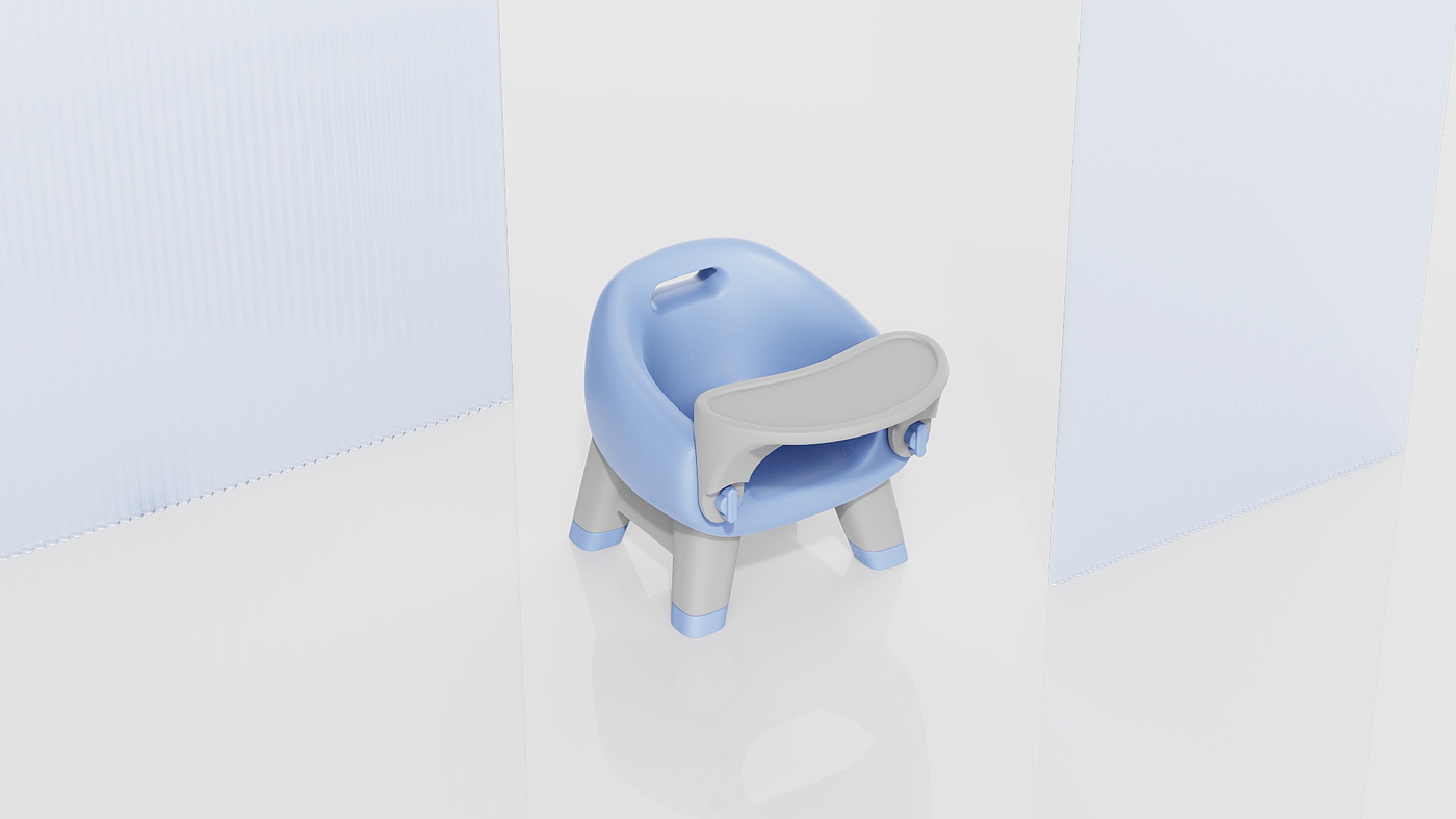 Children's products，chair，Maternal and infant products，children，Mother and baby，with a dining chair，blue，Toys，