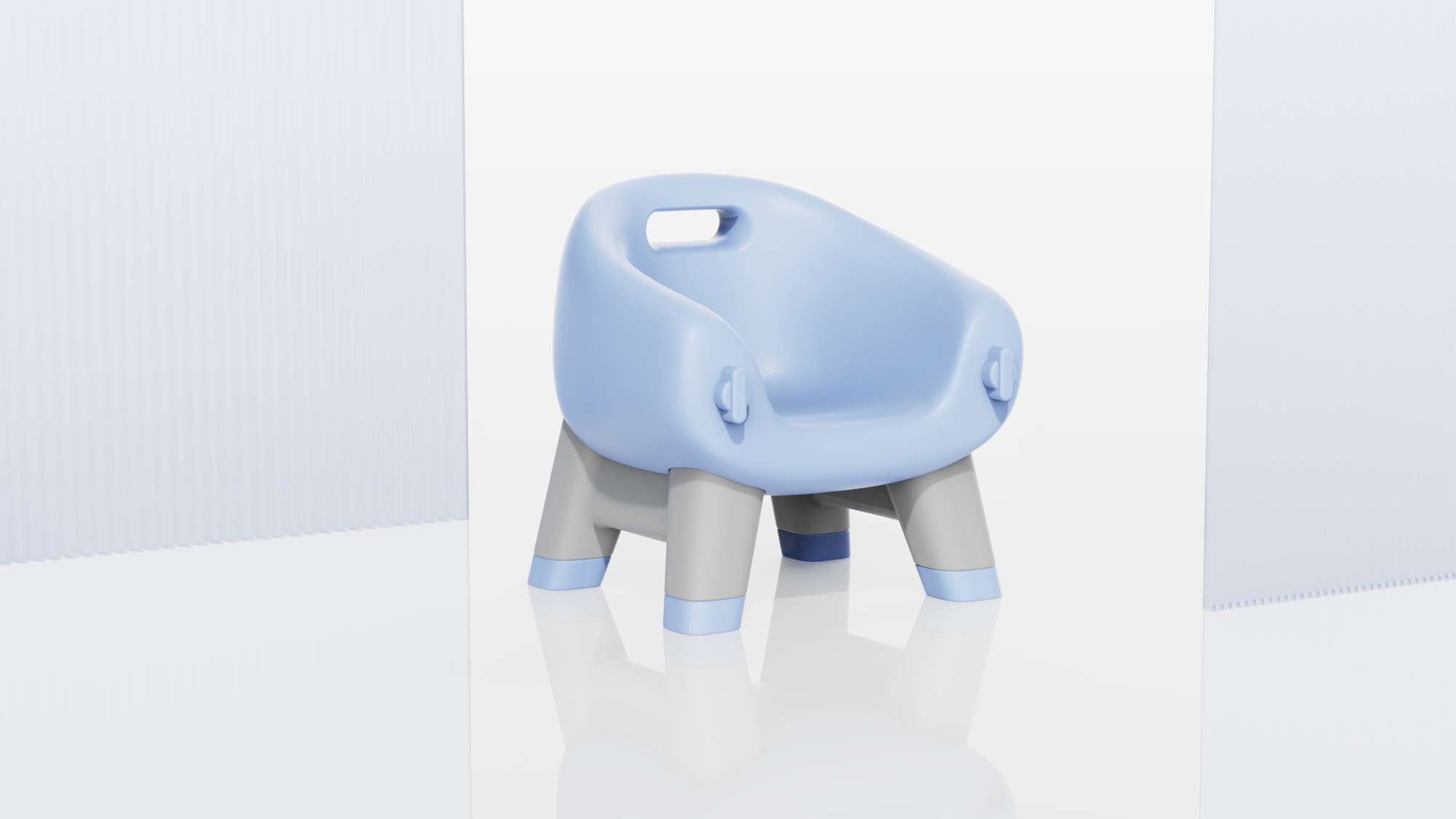 Children's products，chair，Maternal and infant products，children，Mother and baby，with a dining chair，blue，Toys，