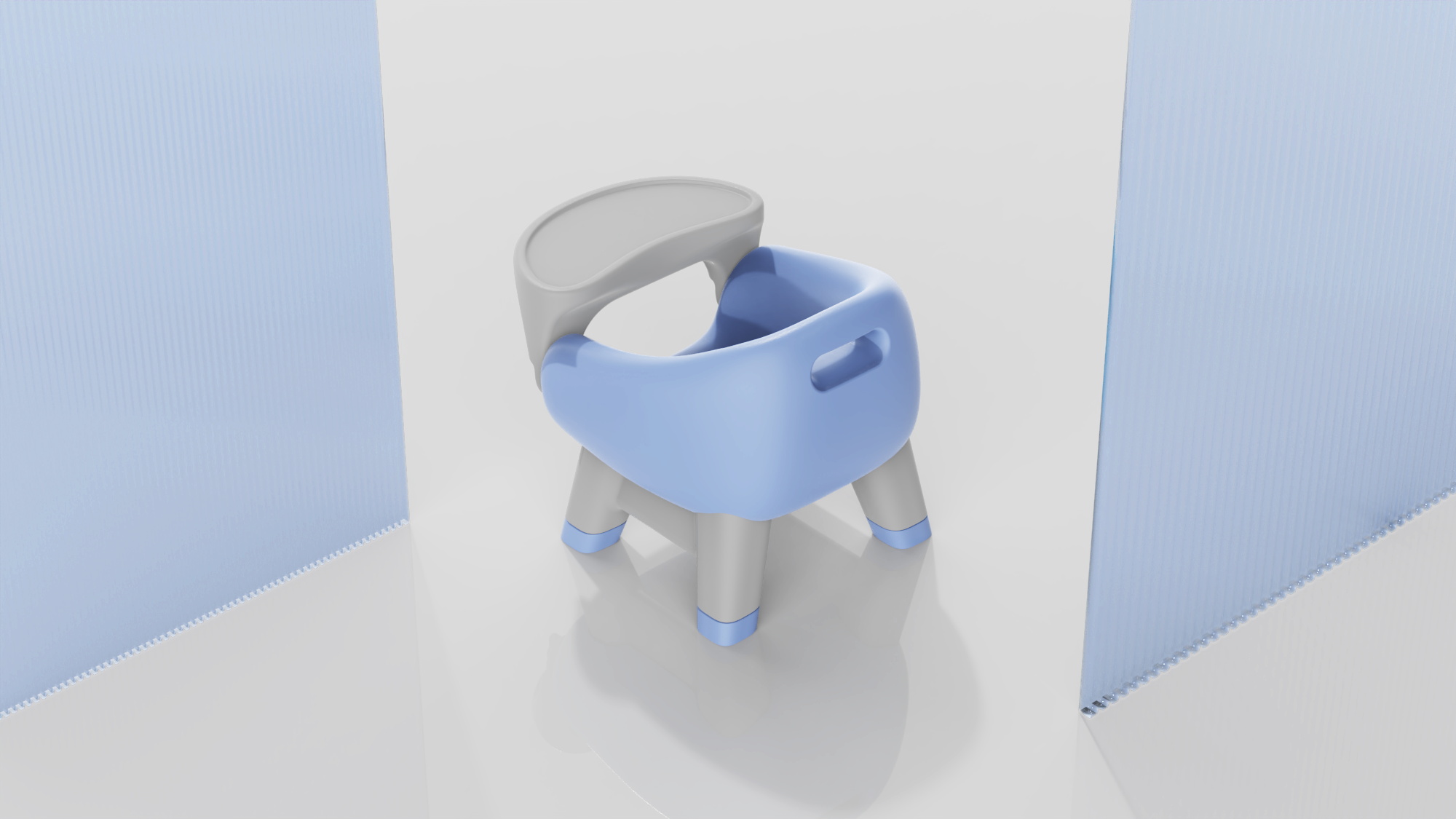 Children's products，chair，Maternal and infant products，children，Mother and baby，with a dining chair，blue，Toys，