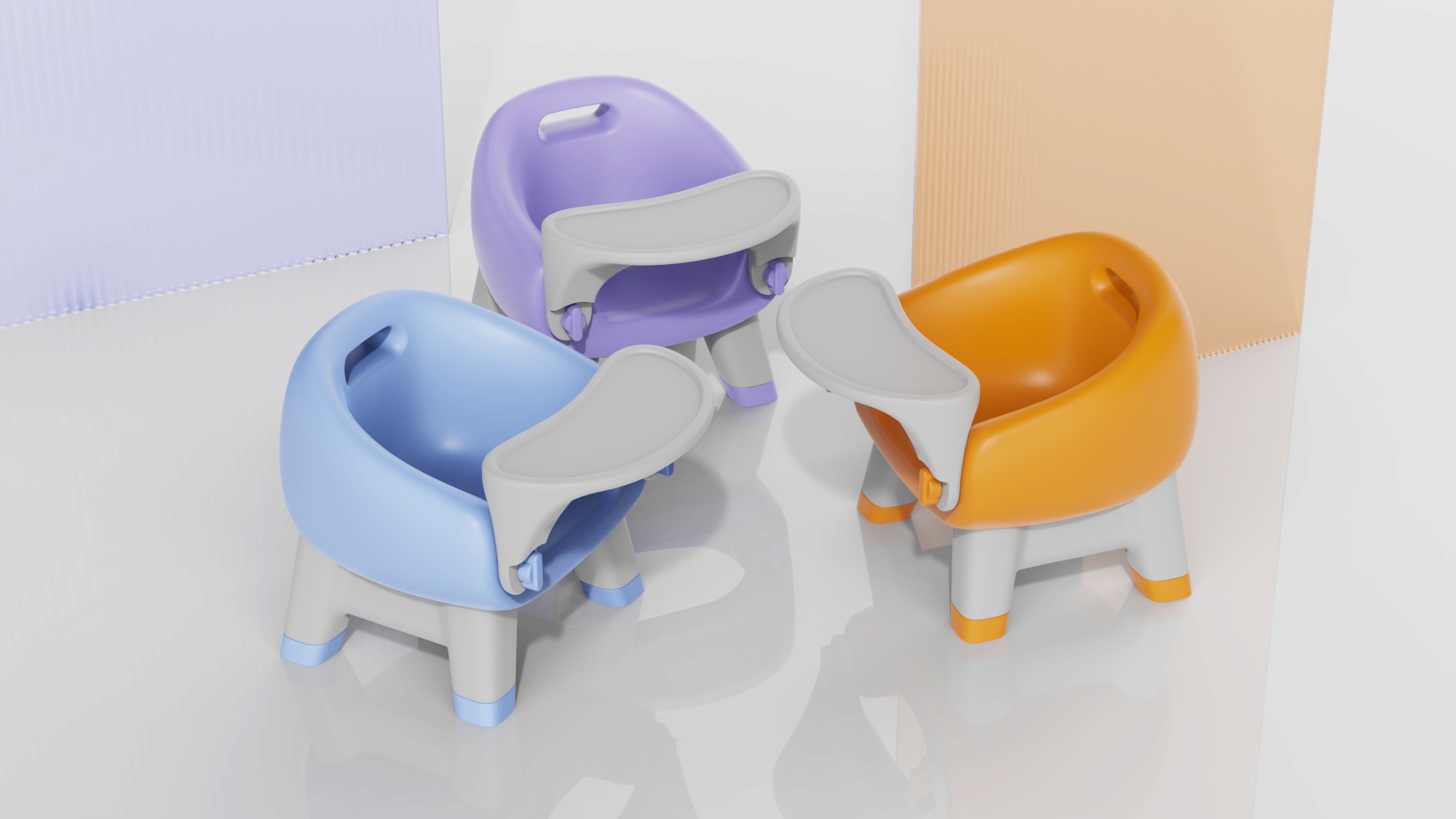 Children's products，chair，Maternal and infant products，children，Mother and baby，with a dining chair，blue，Toys，