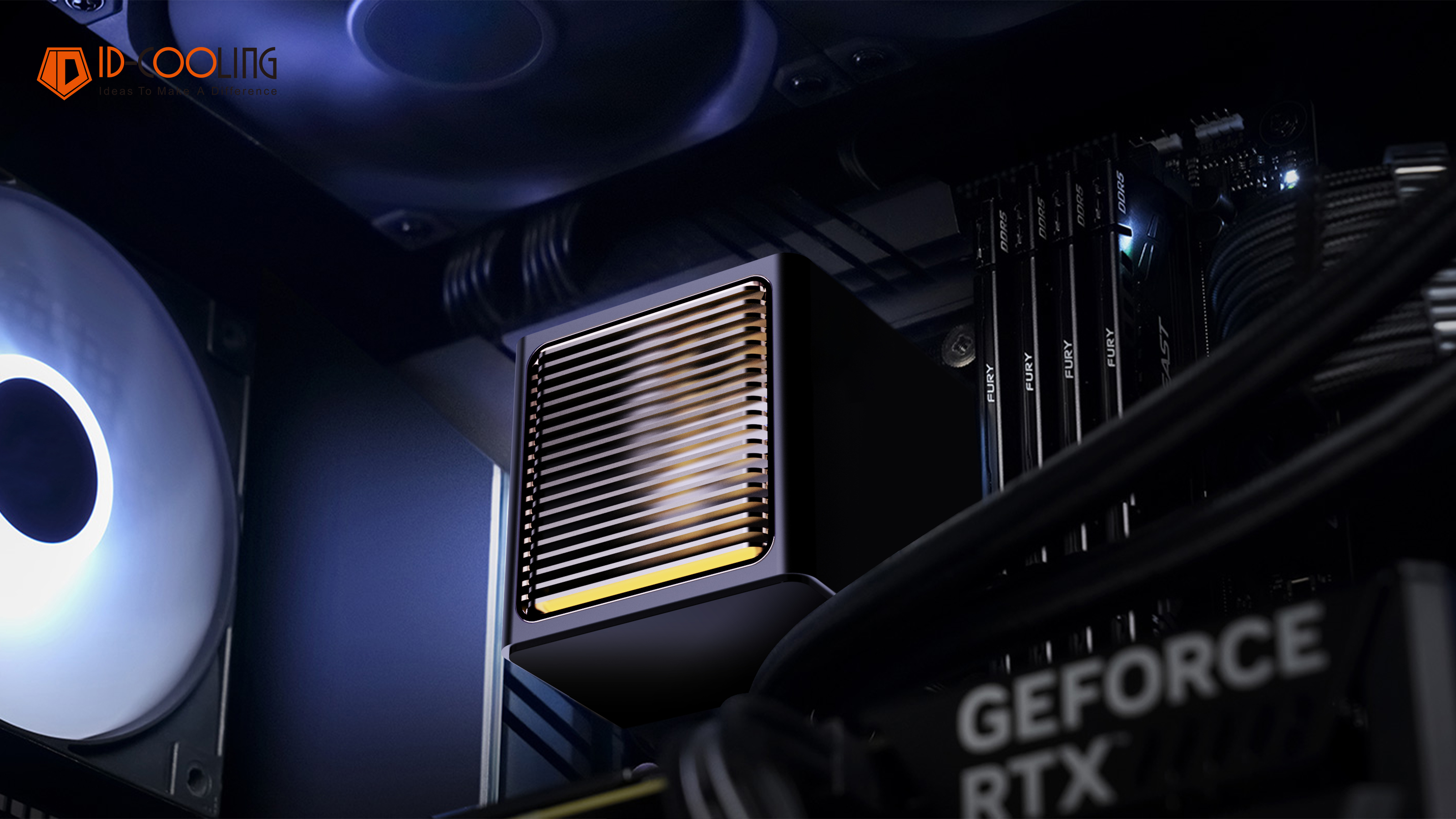 Integrated water cooling，