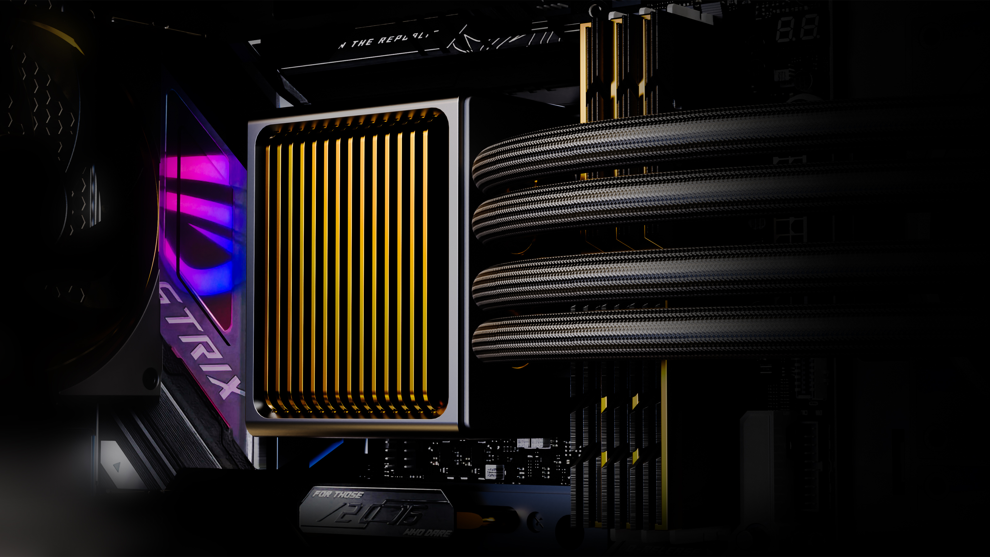Integrated water cooling，