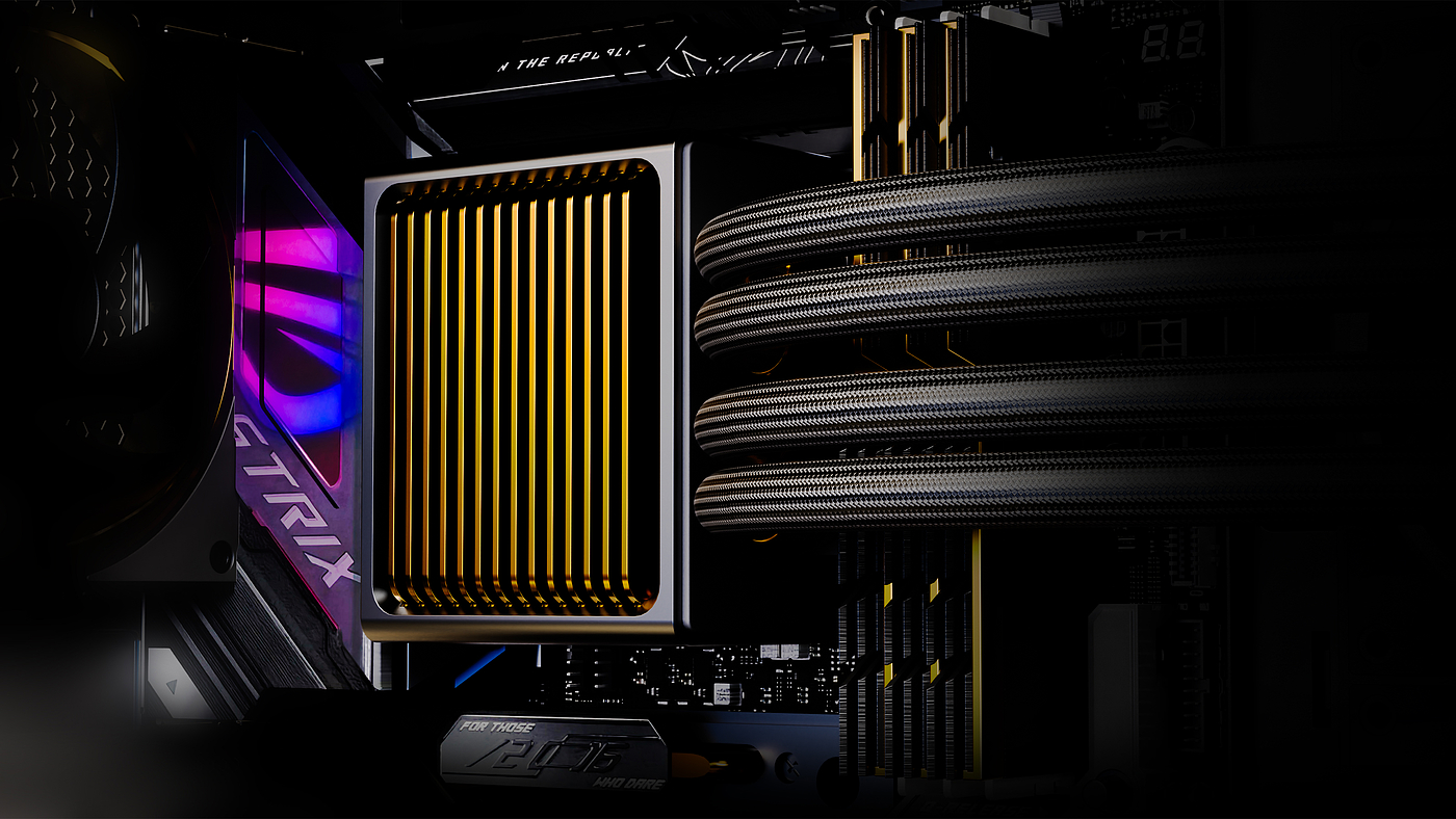 Integrated water cooling，