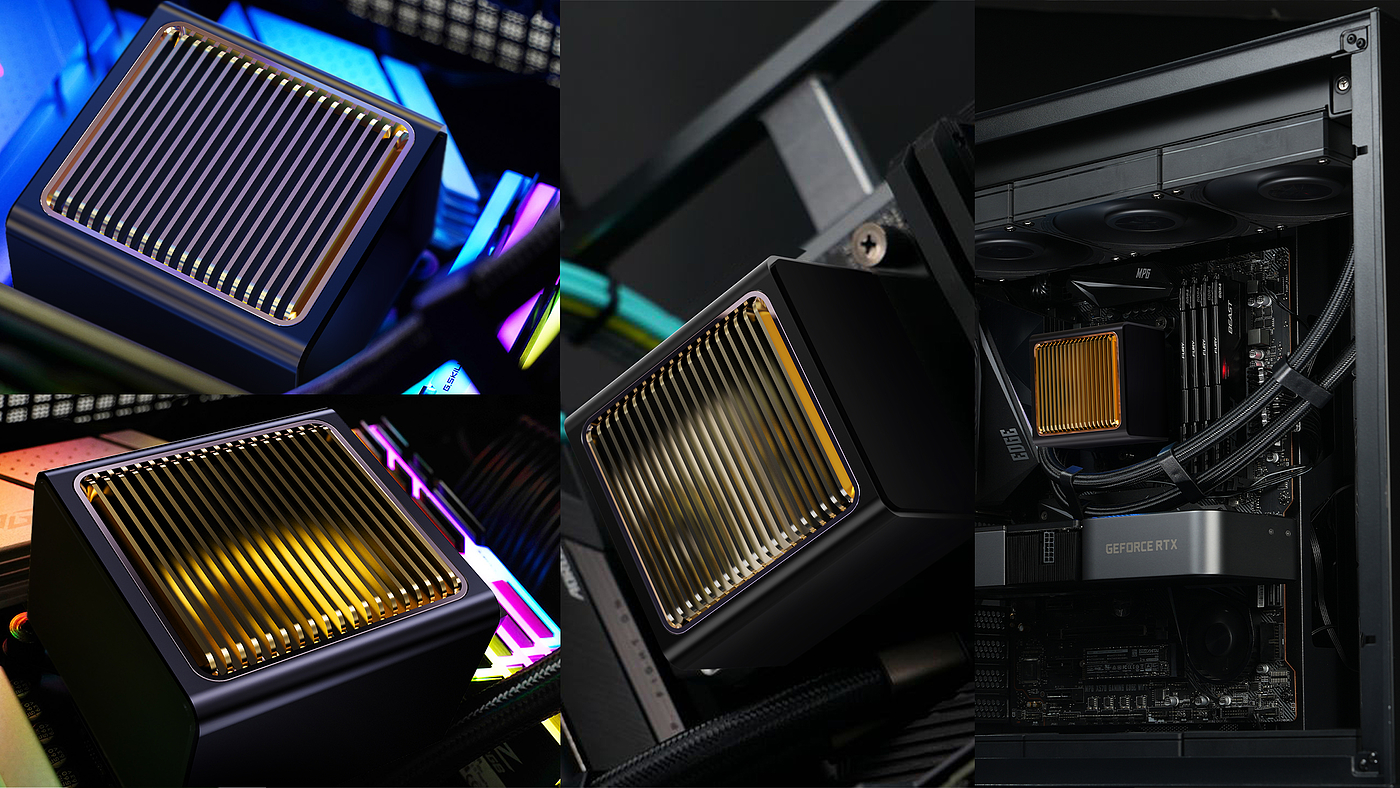 Integrated water cooling，
