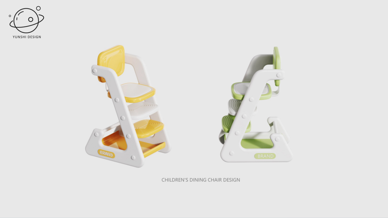 High chair ，industrial design，product design，