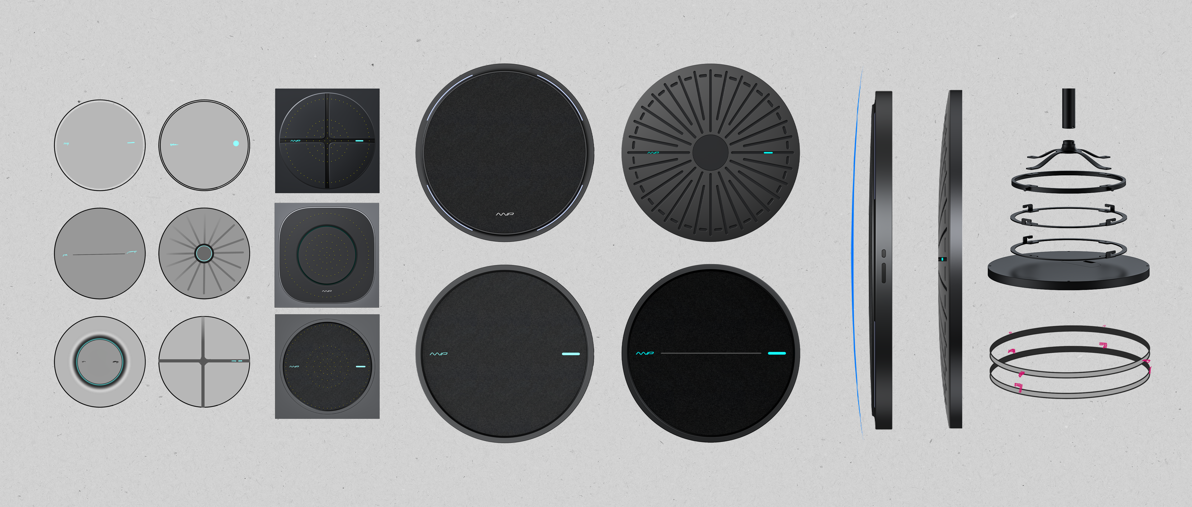 ZENMOKE，if，red dot，Microphone，Structural design，Original design，Minimalist，product design，