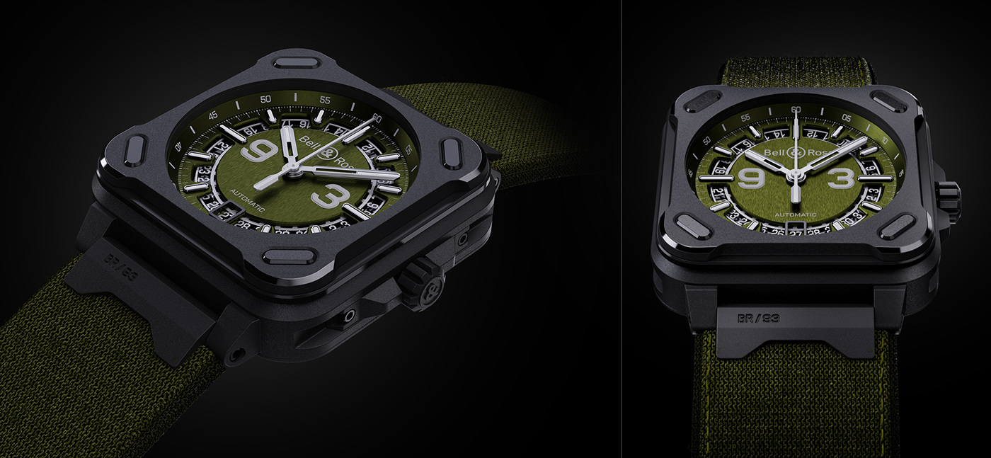 BRX93，Bell & Ross，Wrist watch，aviation，