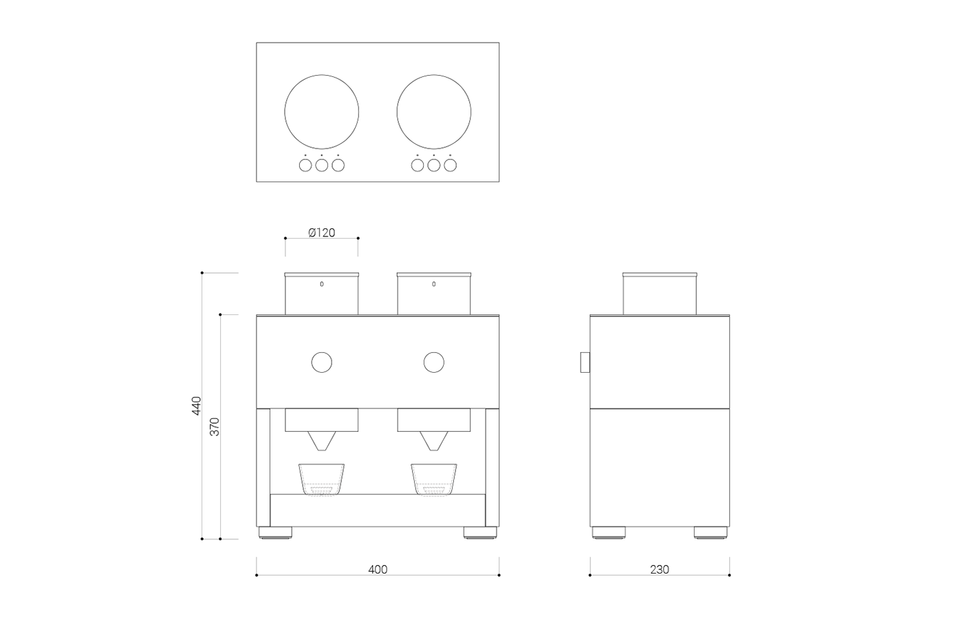 Phys Studio，grind，Matcha machine，restaurant，commercial，