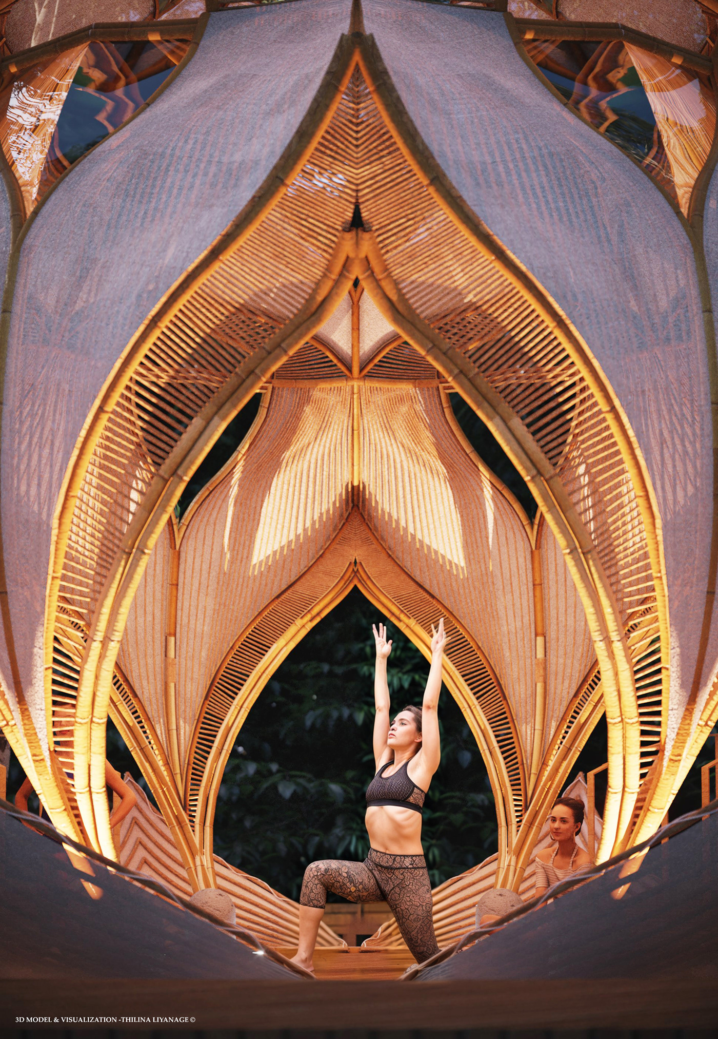 Forst，yoga，Rest place，train，