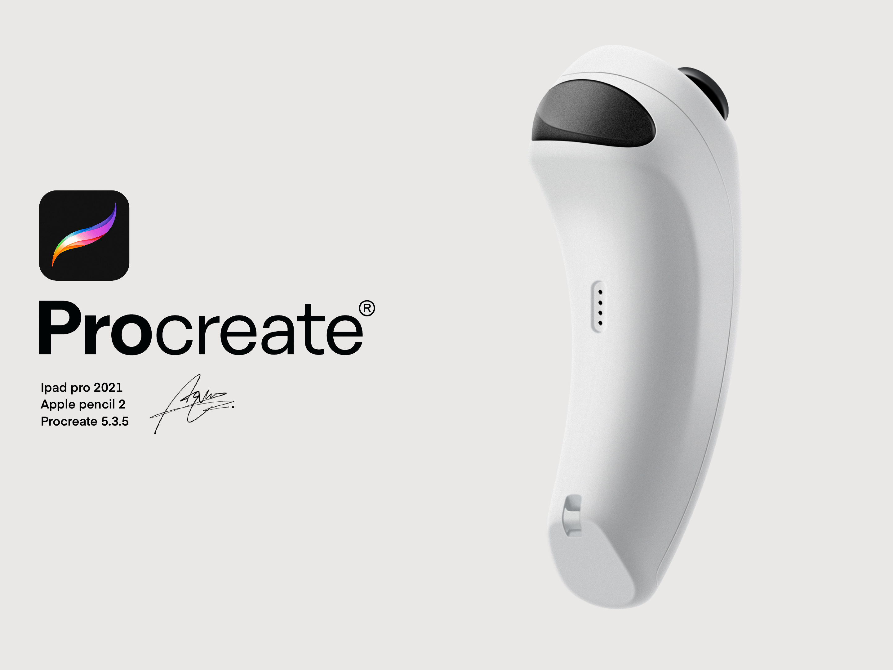 industrial design，Ubee ，Procreate，