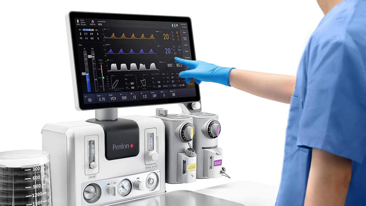 The anesthesia machine，medical apparatus and instruments，Professional sense，operation，
