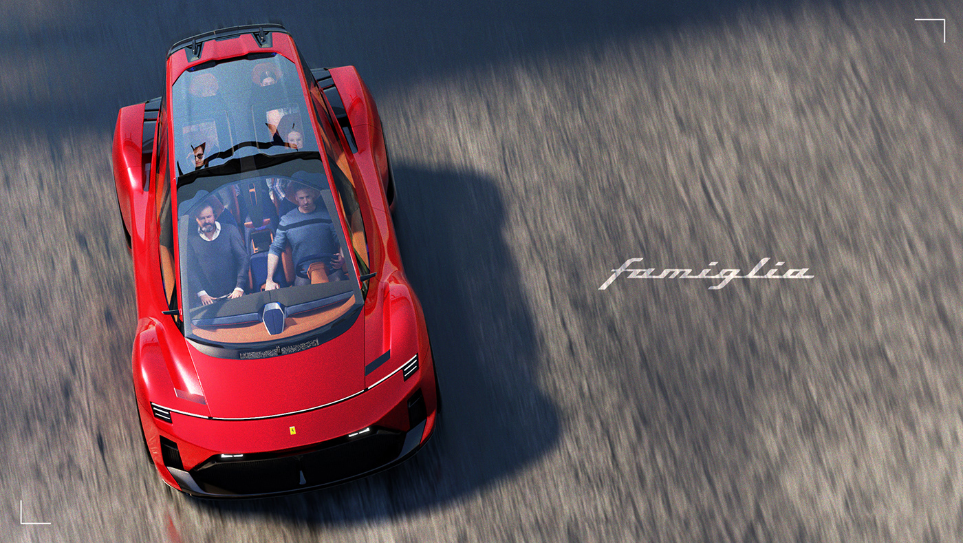 FERRARI FAMIGLIA，Ferrari，automobile，vehicle，