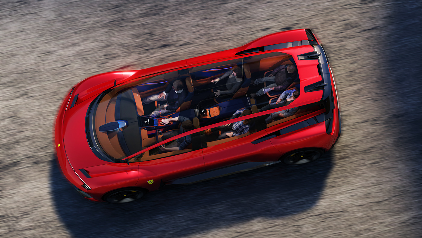 FERRARI FAMIGLIA，Ferrari，automobile，vehicle，