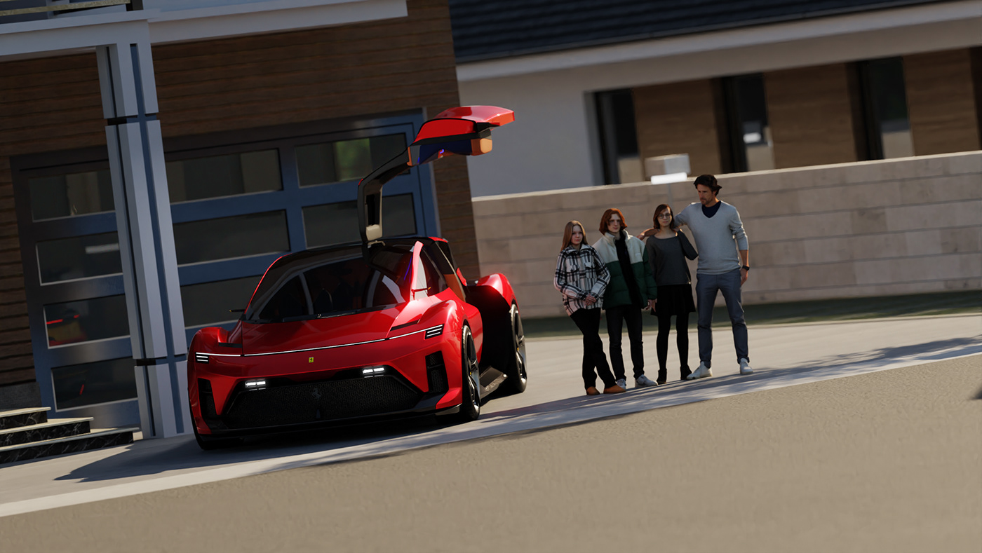 FERRARI FAMIGLIA，Ferrari，automobile，vehicle，