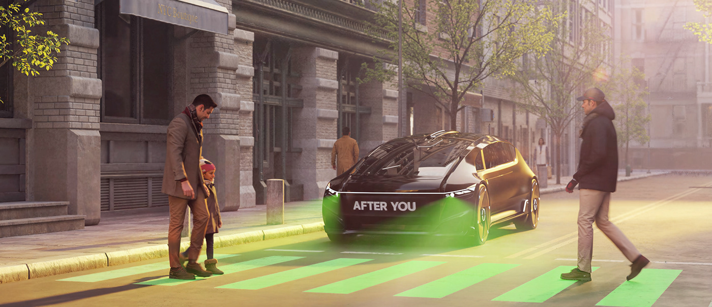 LG Alphable，automobile，vehicle，conceptual design，