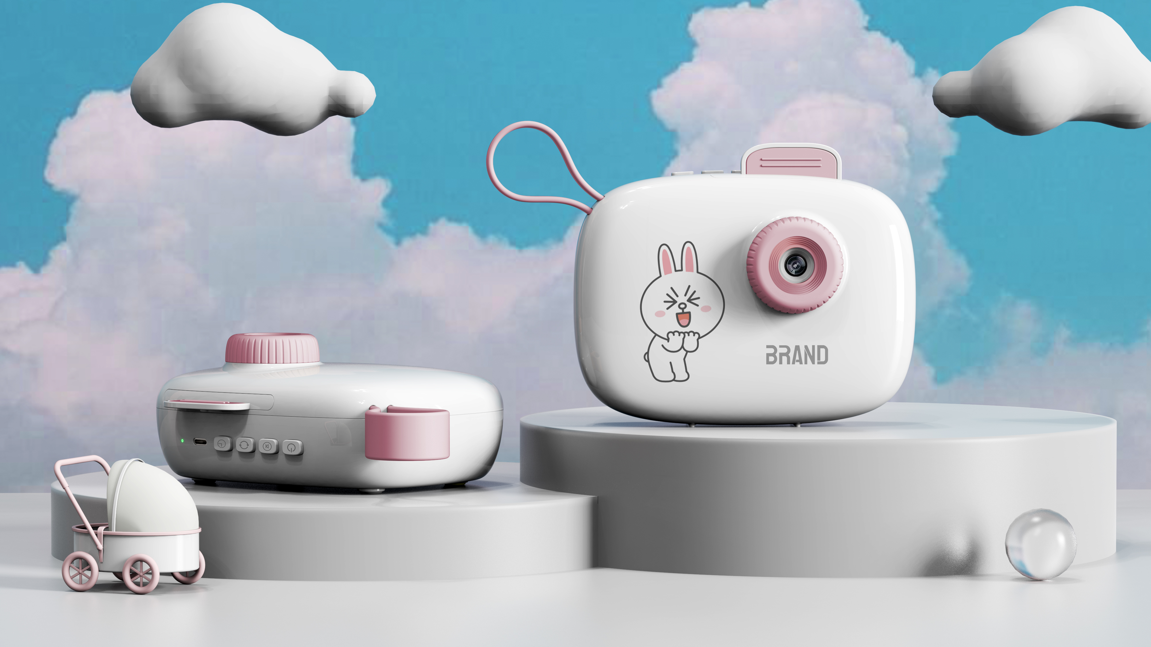 Starlight，Projection lamp，Night light，Mother and child，Product planning，Appearance design，ip joint name，Pearl Sea Birthday Shell，