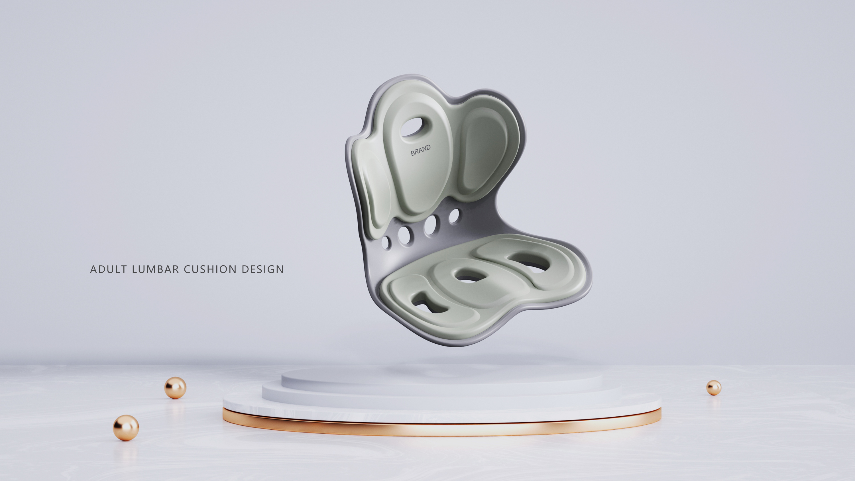 Cushion，industrial design，Office supplies，Waist protection，