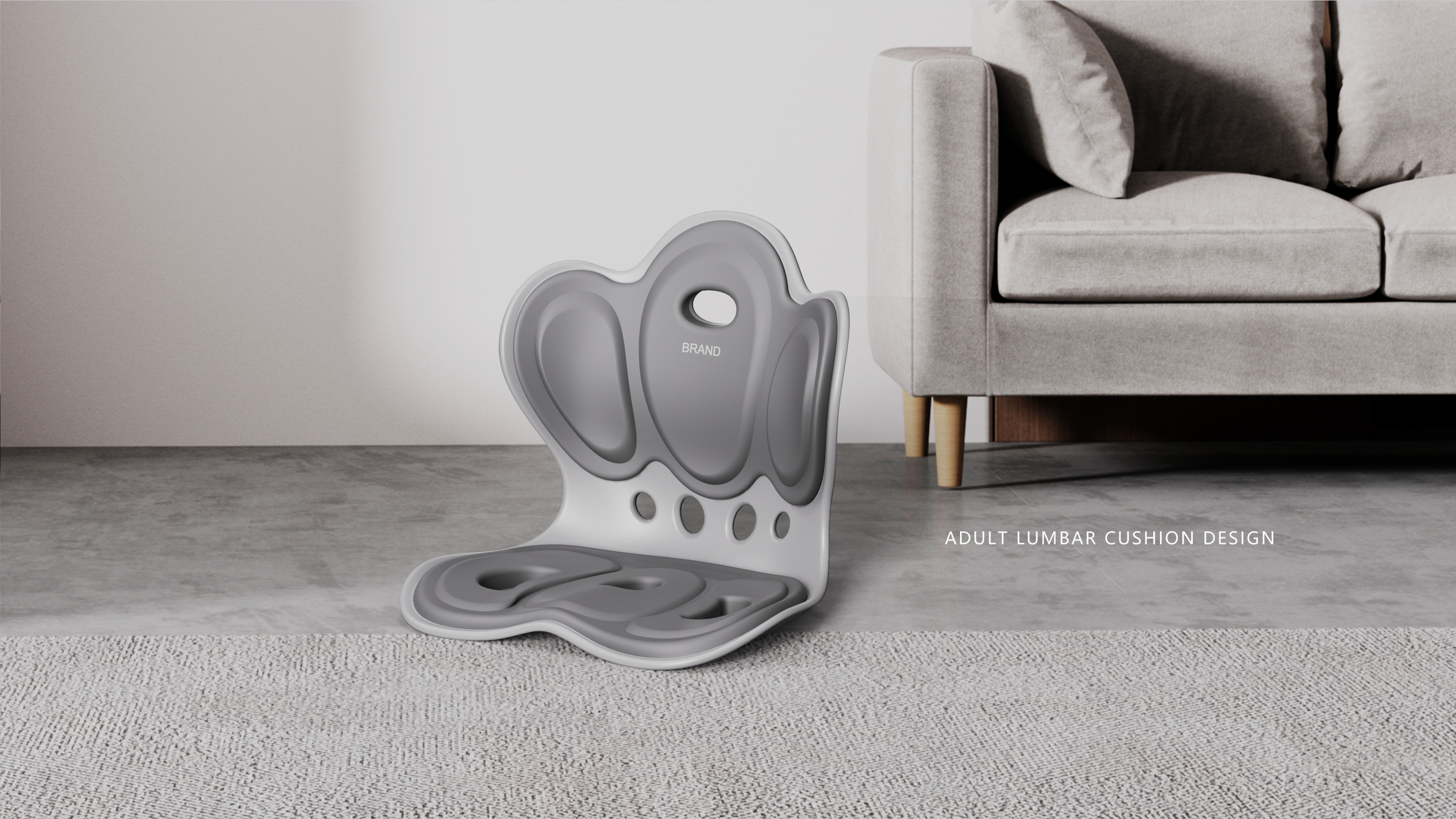 Cushion，industrial design，Office supplies，Waist protection，