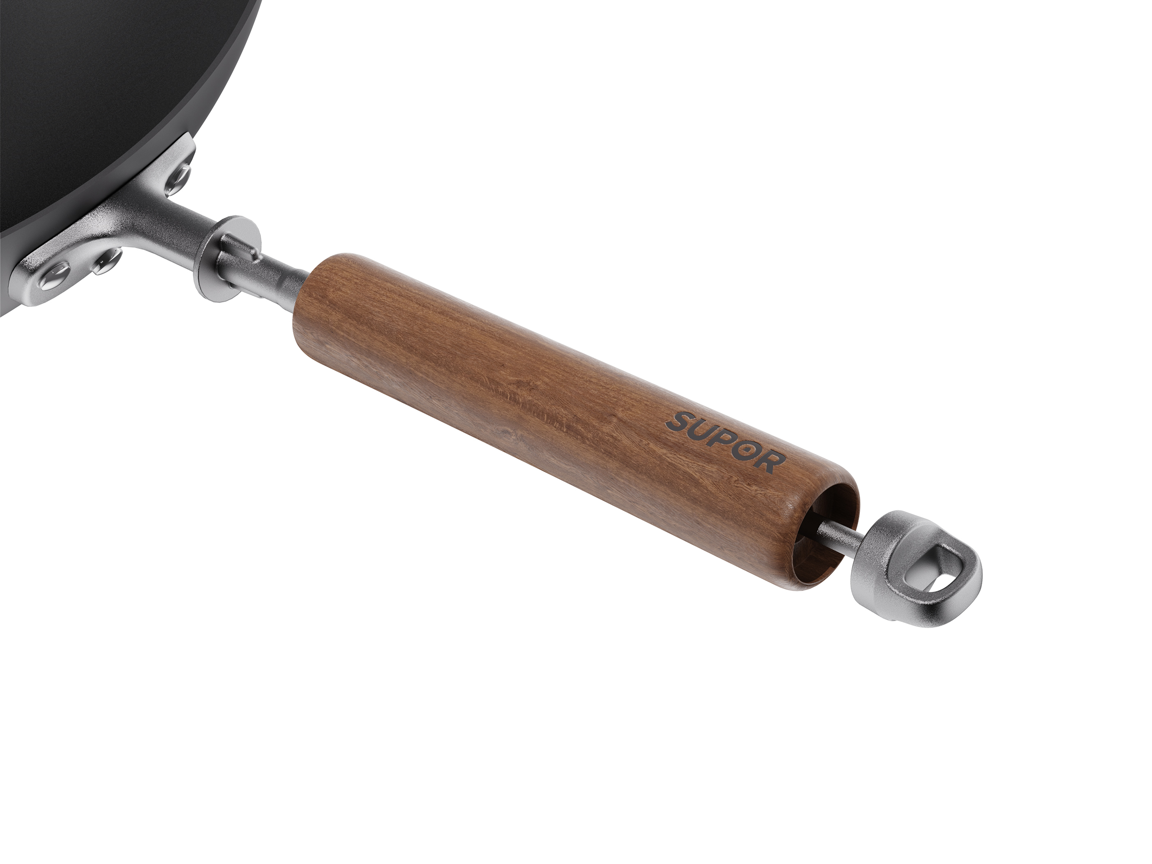 Uncoated，Iron pot，Titanium，SUPOR，Non-stick iron pan，Chinese iron pot，Wok，Ming-style design，