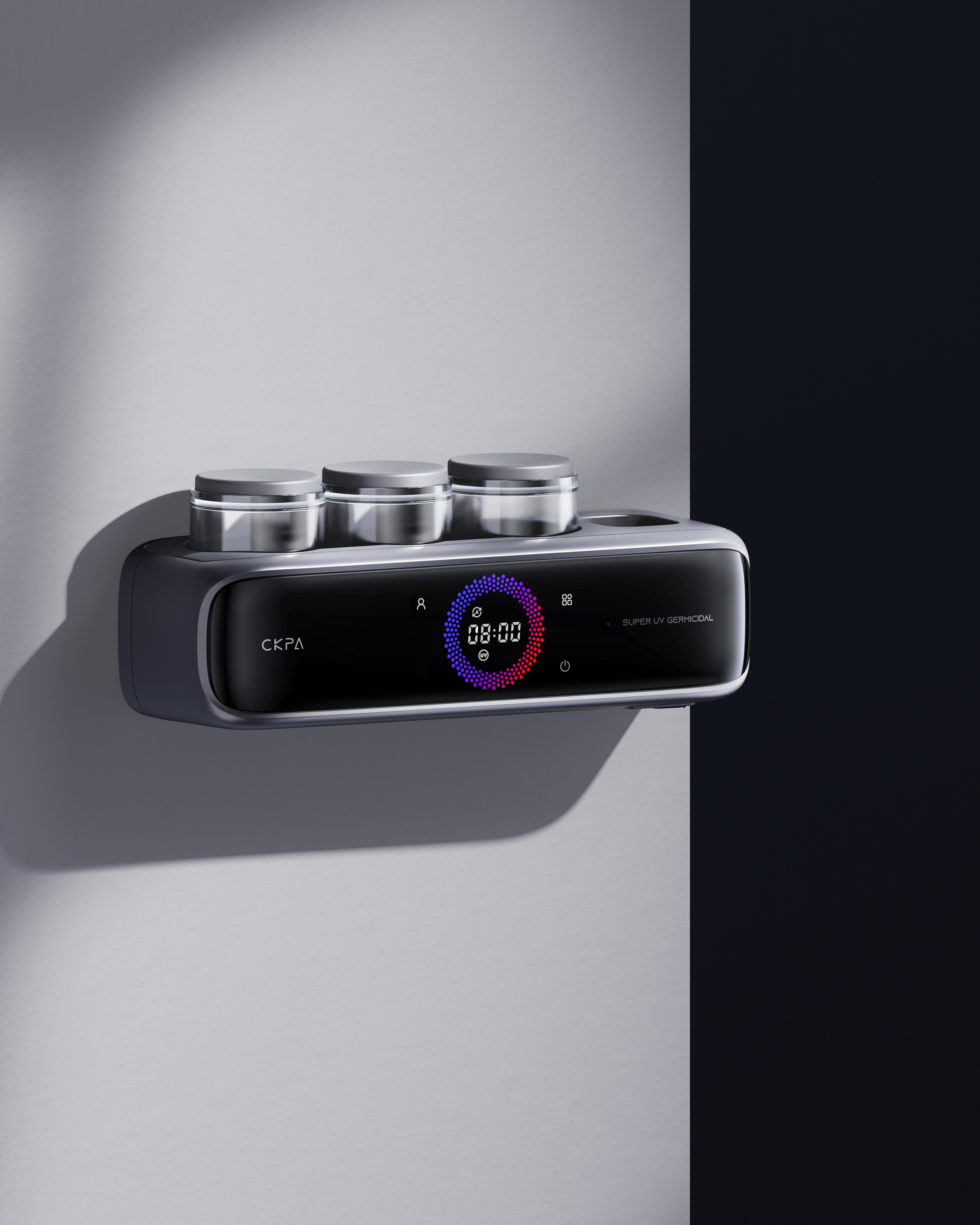 Thought design，Toothbrush disinfection rack，