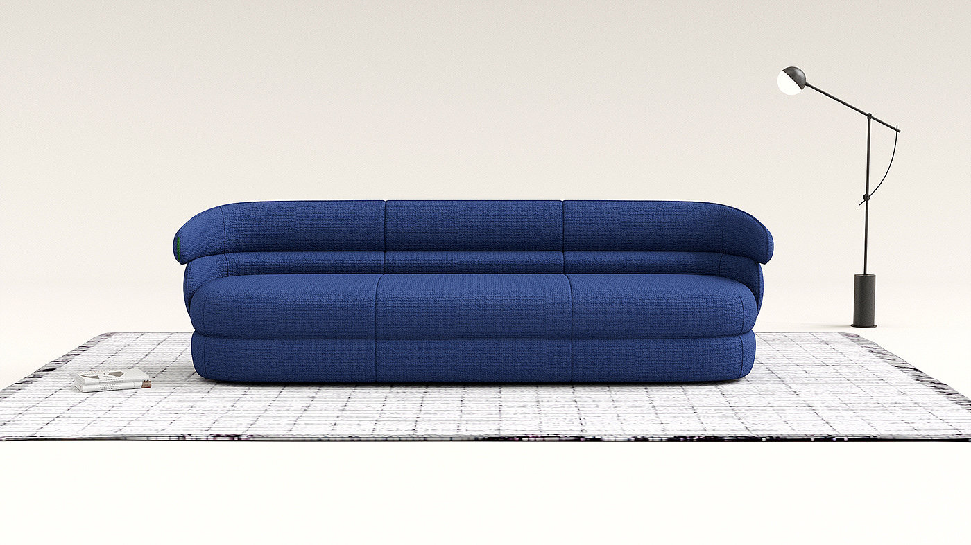 sofa，furniture，Miky Sofa，product design，