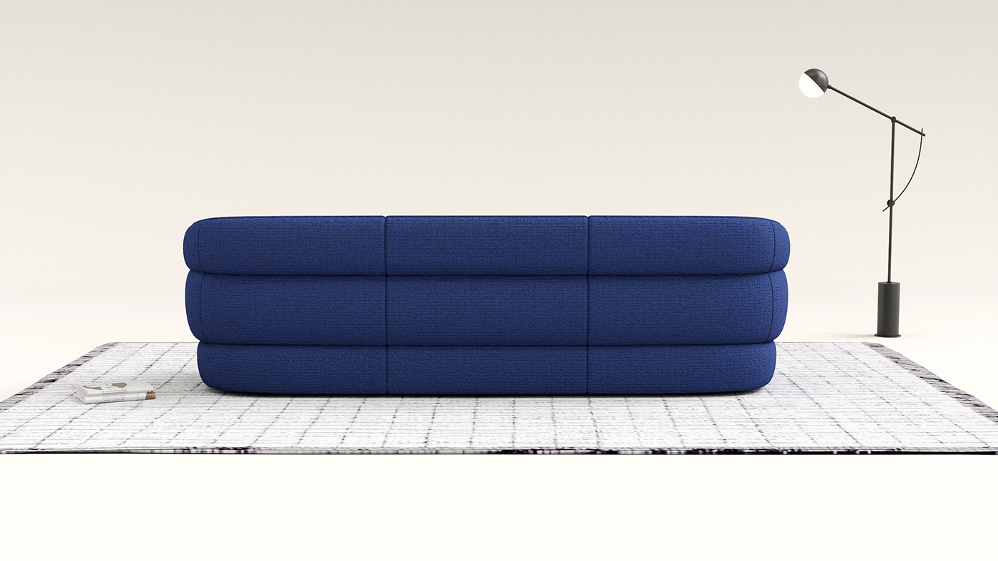 sofa，furniture，Miky Sofa，product design，