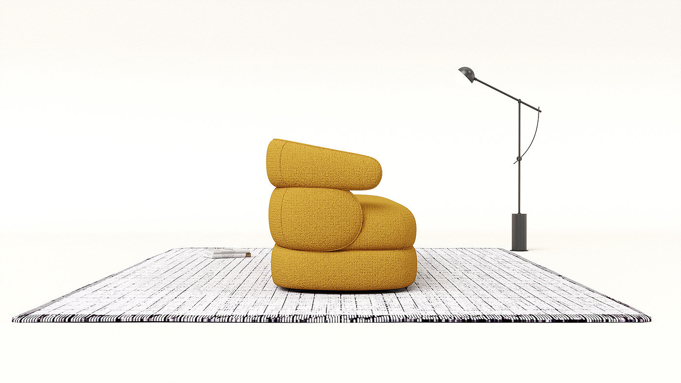 sofa，furniture，Miky Sofa，product design，