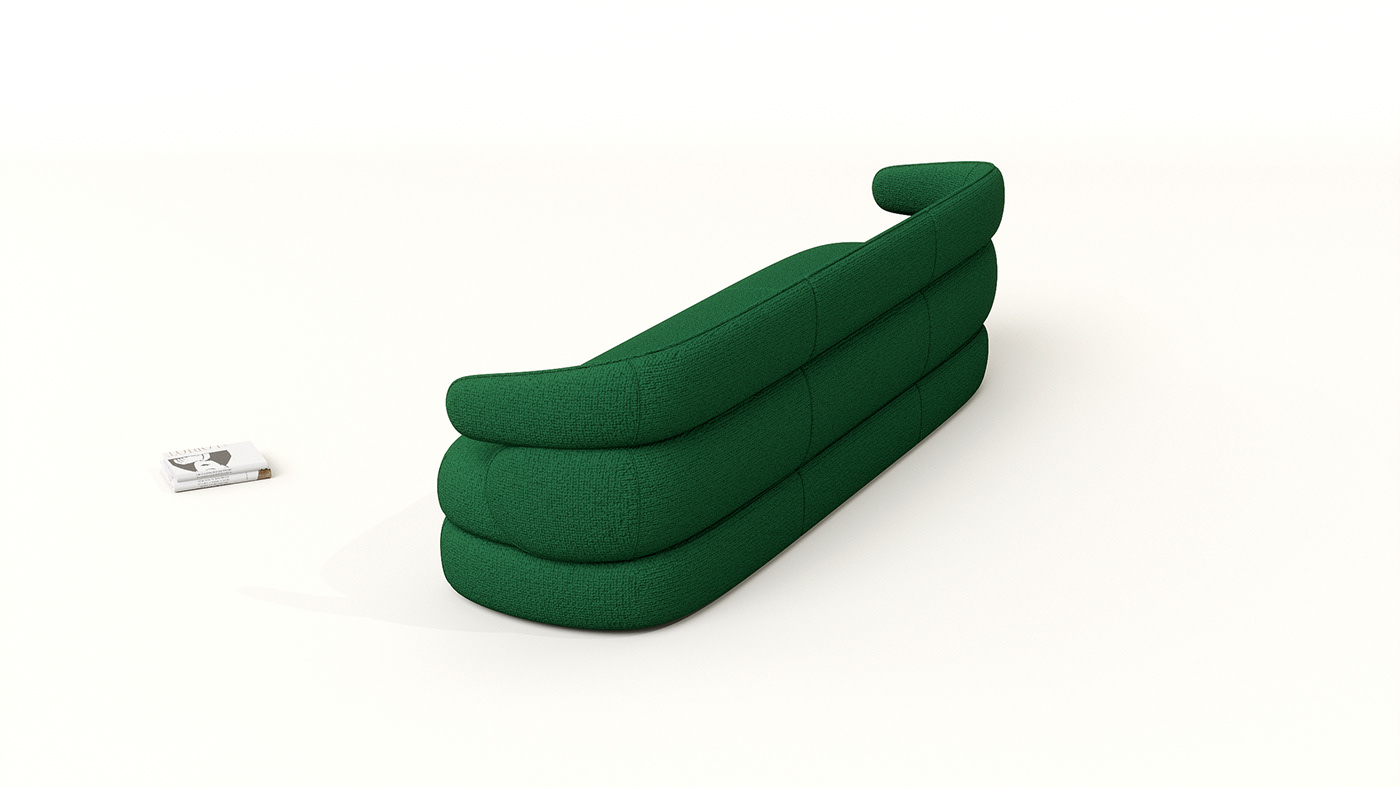 sofa，furniture，Miky Sofa，product design，