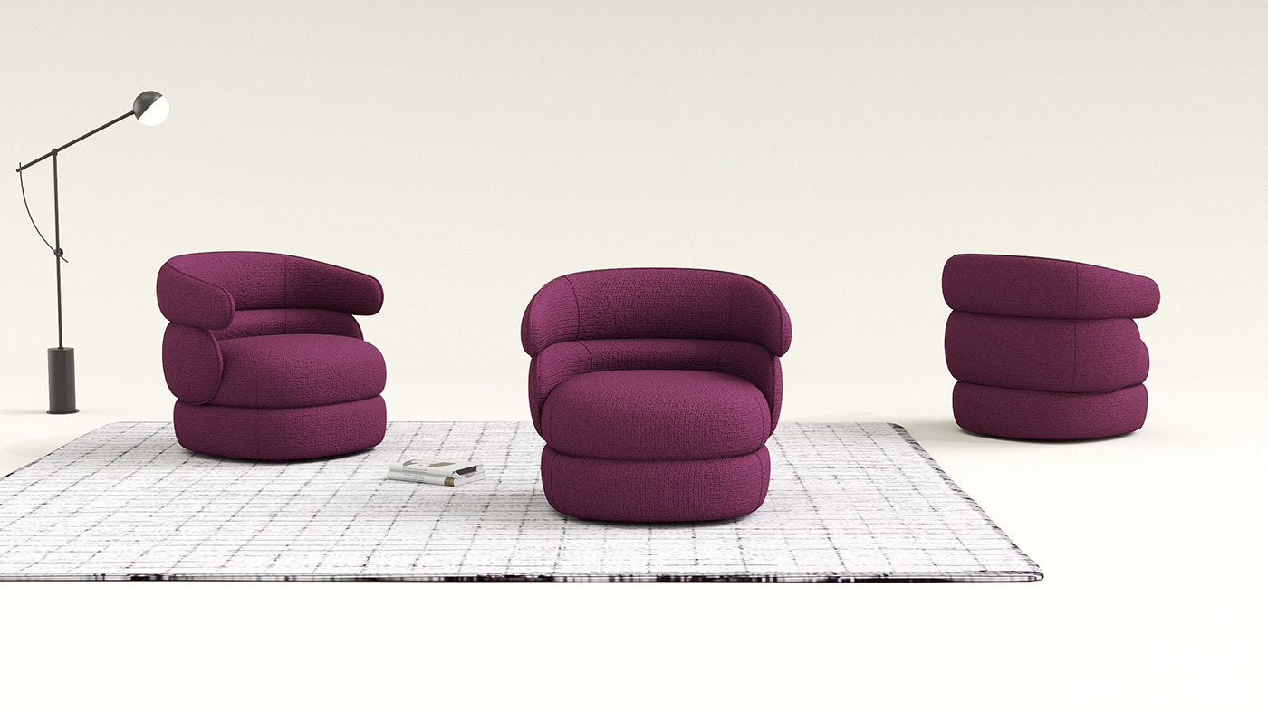 sofa，furniture，Miky Sofa，product design，