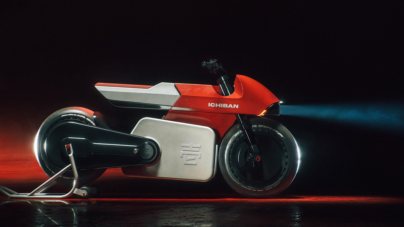 Ichiban，motorcycle，Electric motorcycle，vehicle，
